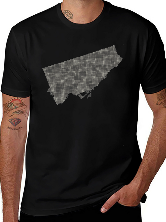Toronto Map Graphic T-Shirt - Stylish Urban Design