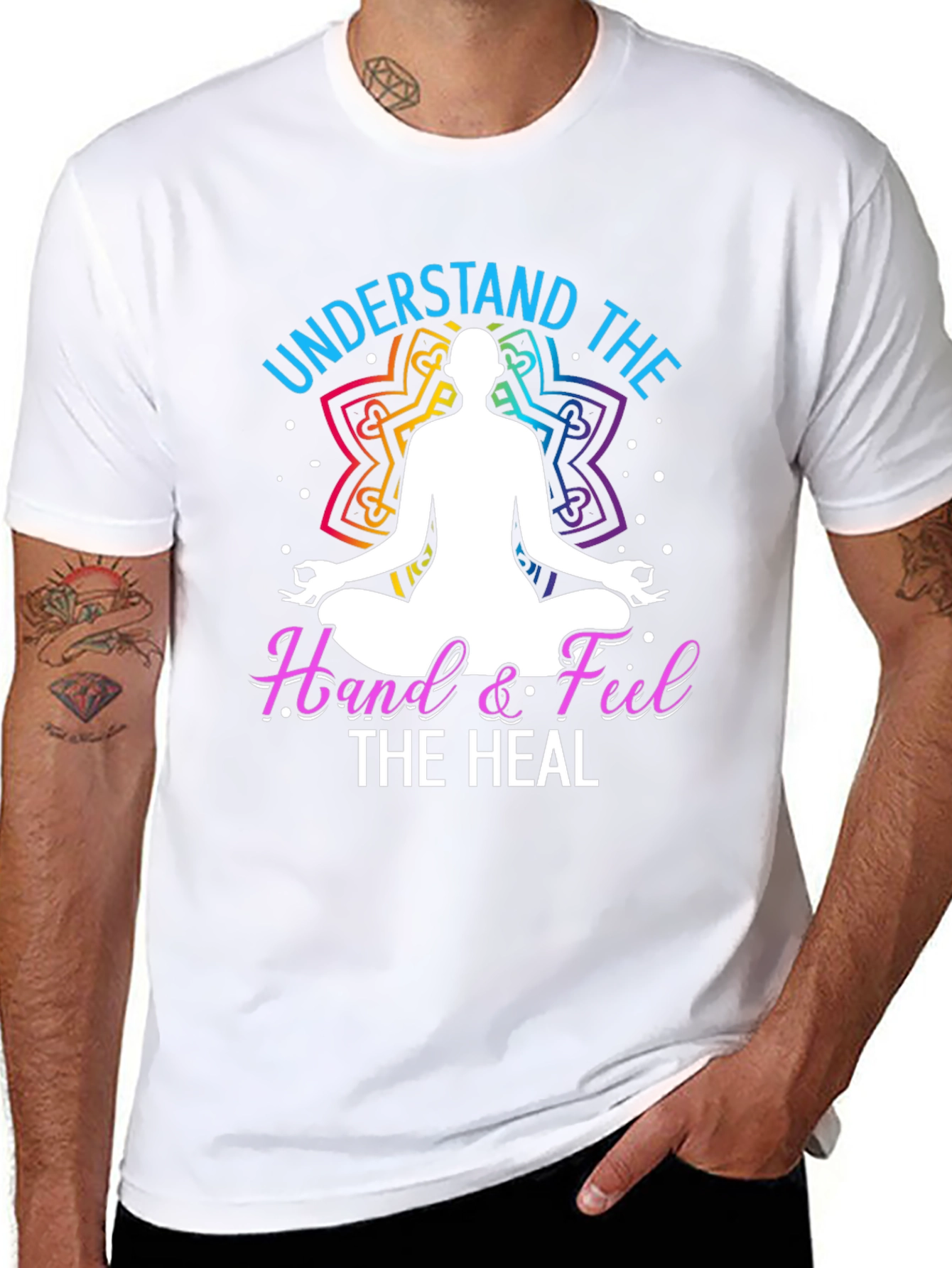Understand Heal T-Shirt Yoga Meditation Tee