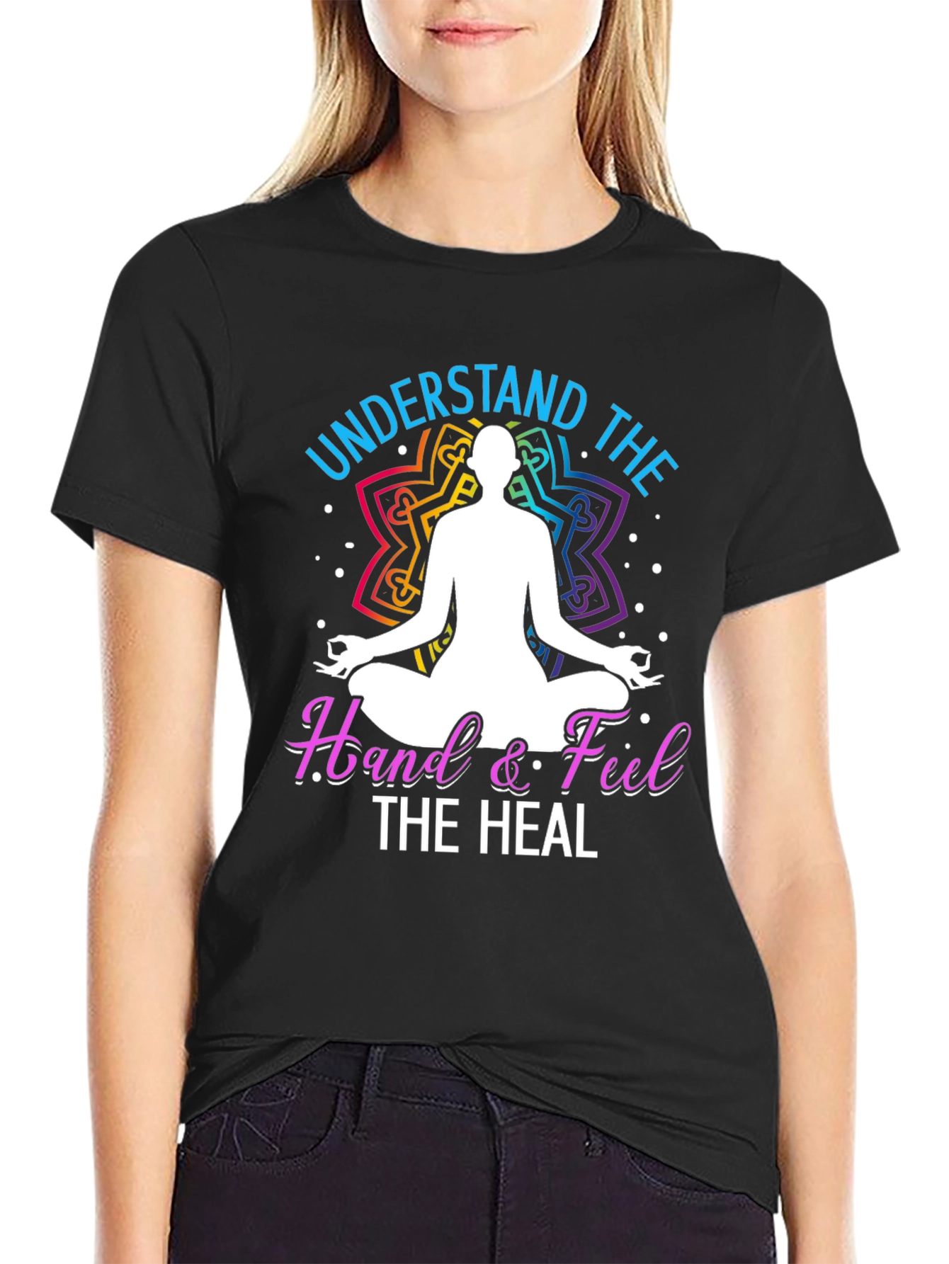 Understand Heal T-Shirt Yoga Meditation Tee