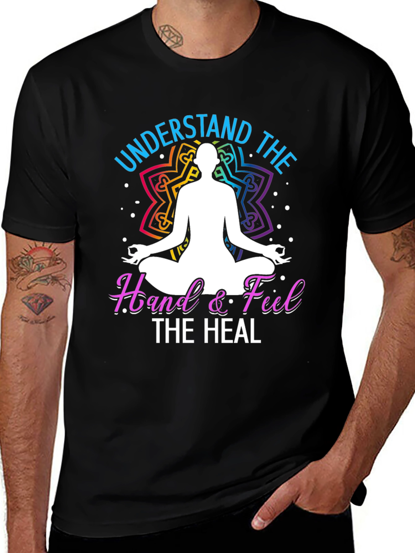 Understand Heal T-Shirt Yoga Meditation Tee