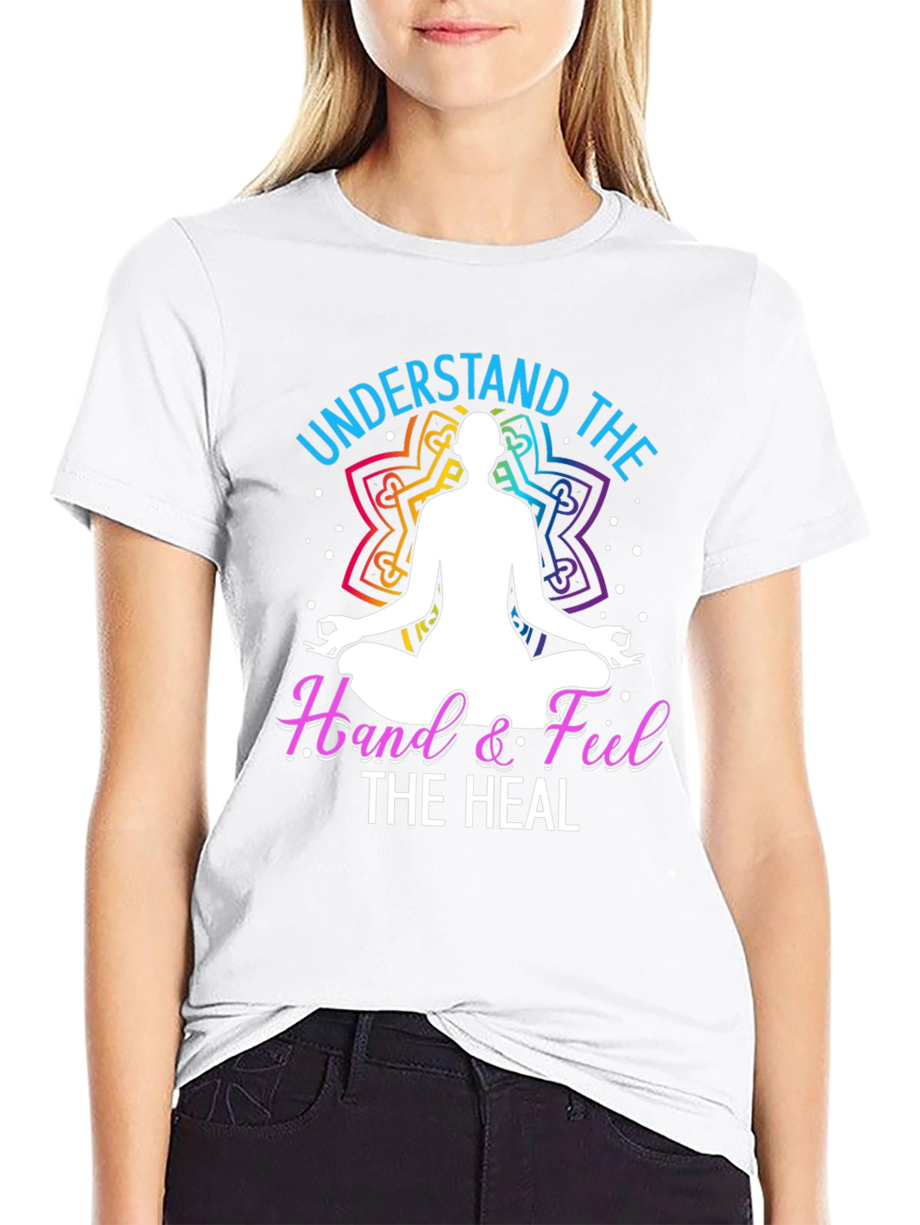 Understand Heal T-Shirt Yoga Meditation Tee