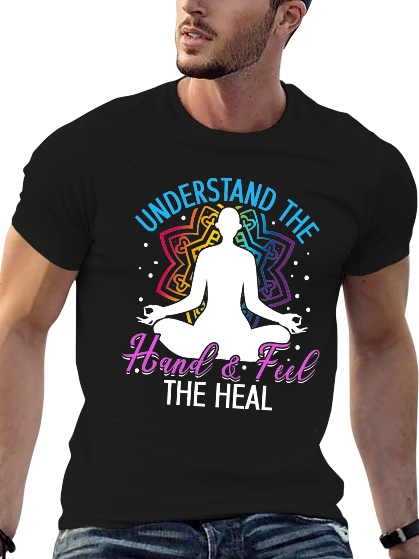 Understand Heal T-Shirt Yoga Meditation Tee