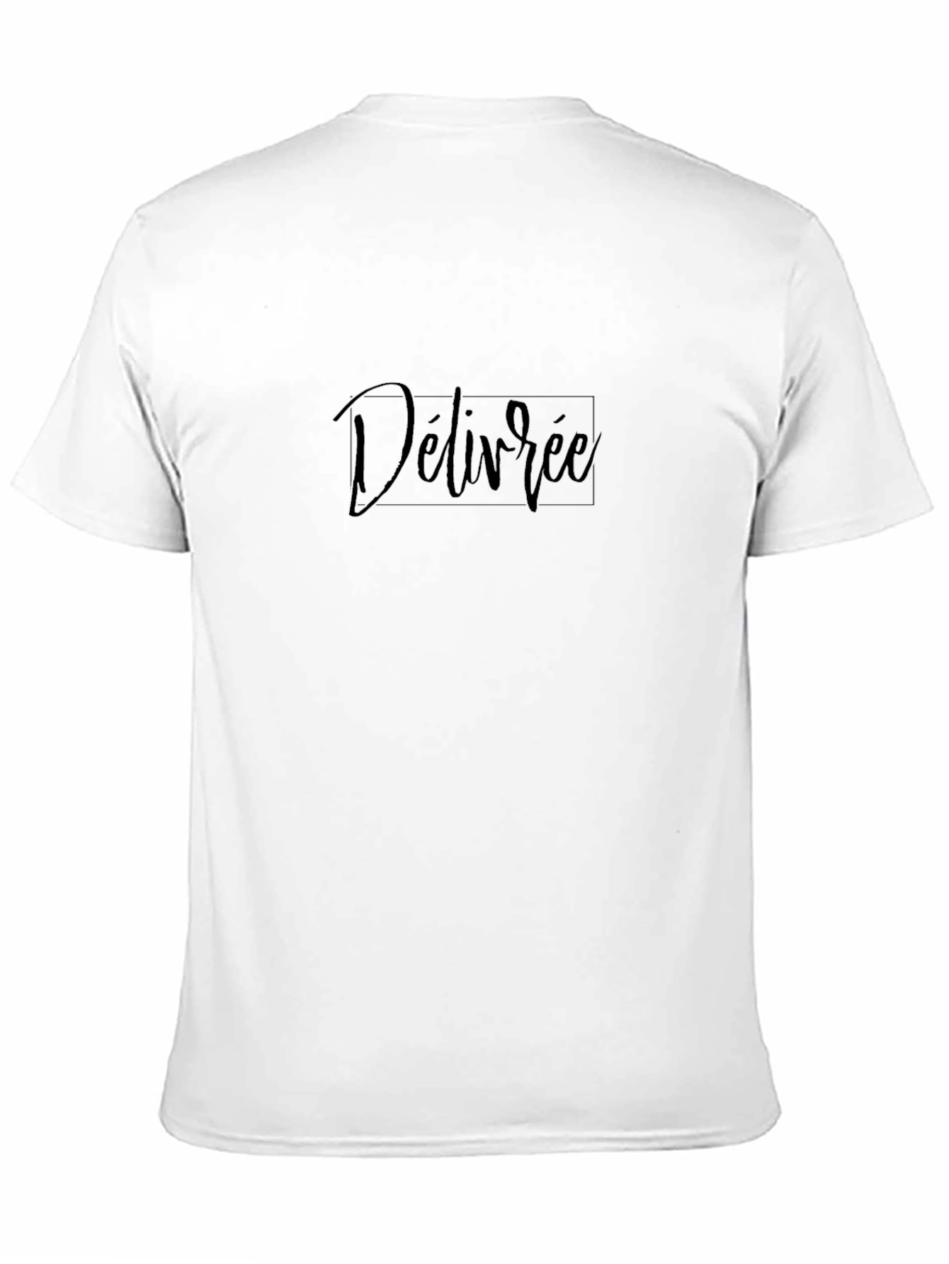 Delivree Graphic Black T-Shirt