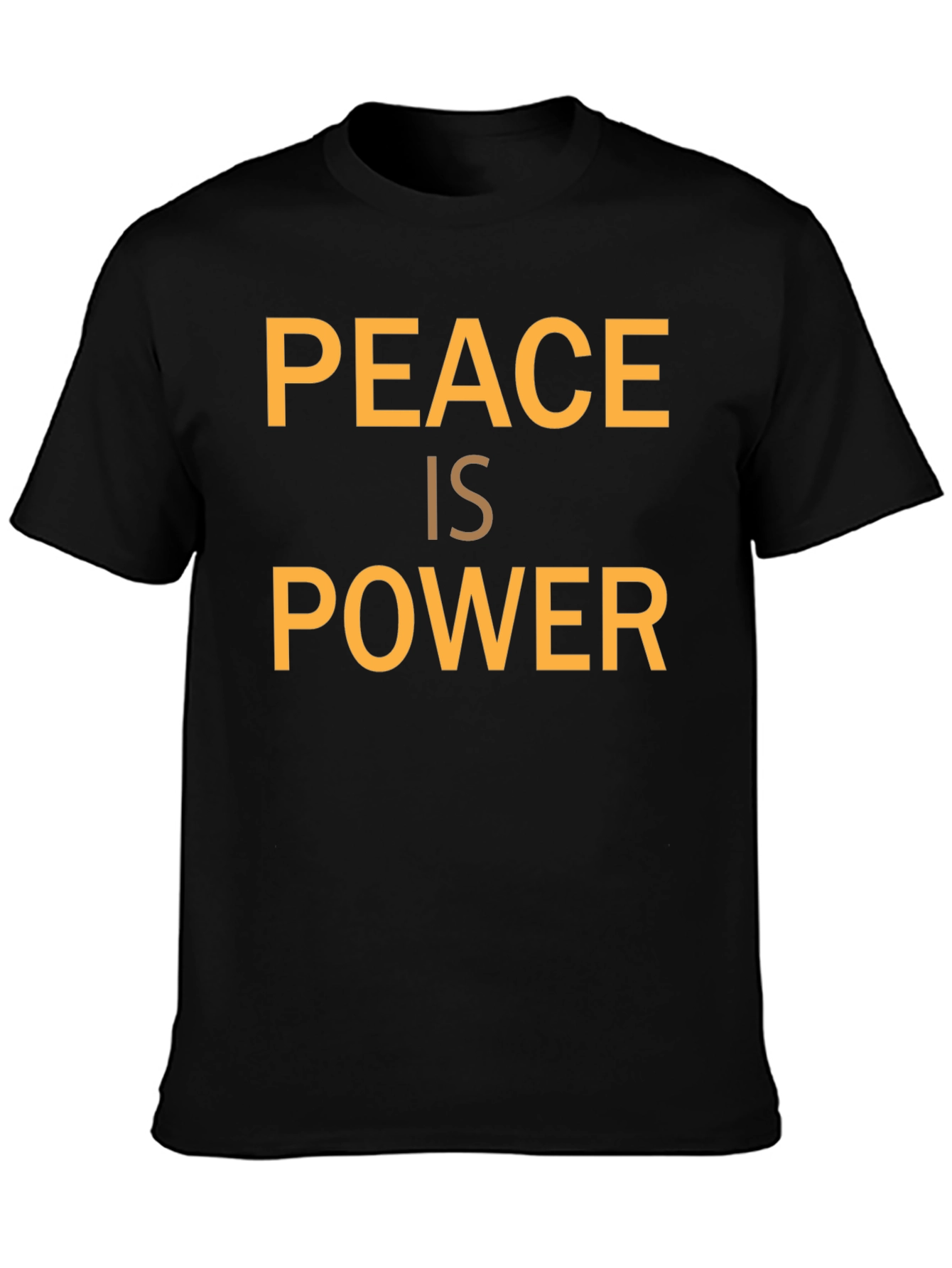 Peace Is Power Graphic Tee - Stylish Statement Shirt