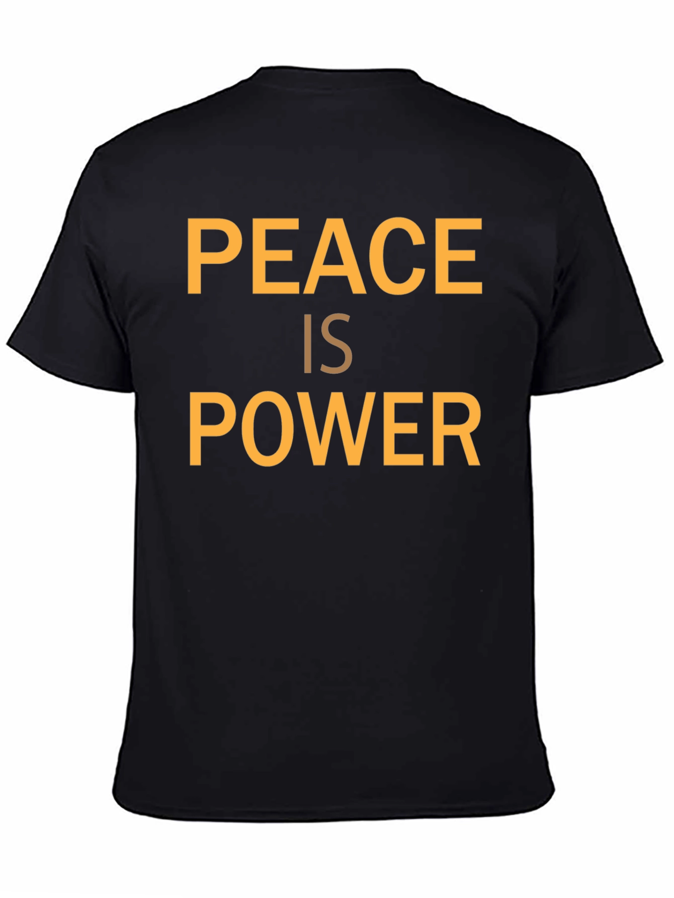 Peace Is Power Graphic Tee - Stylish Statement Shirt