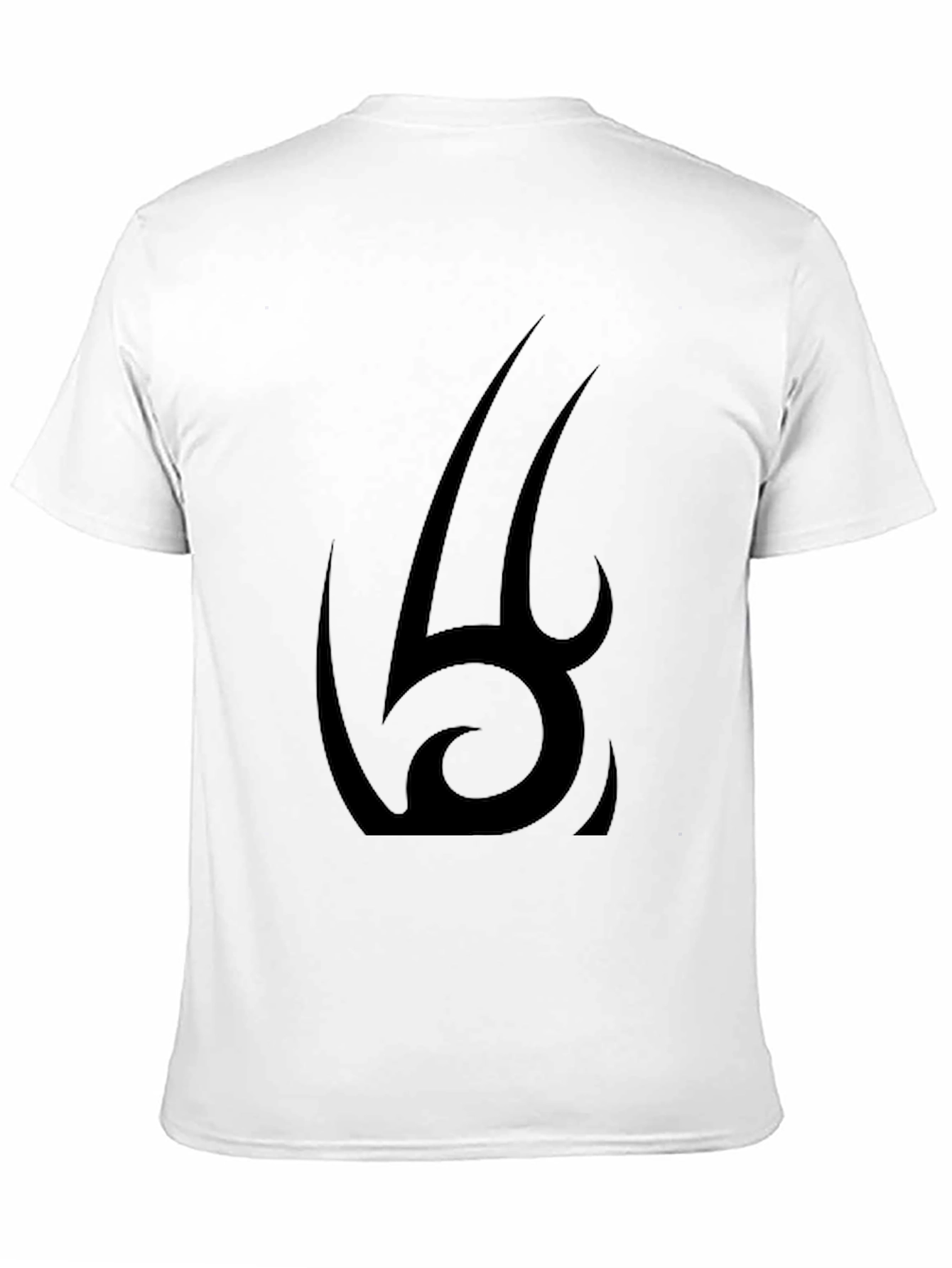 Tribal Graphic Black Tee