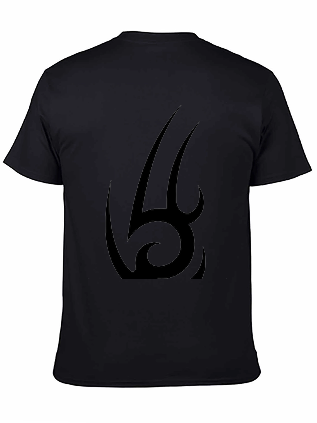 Tribal Graphic Black Tee