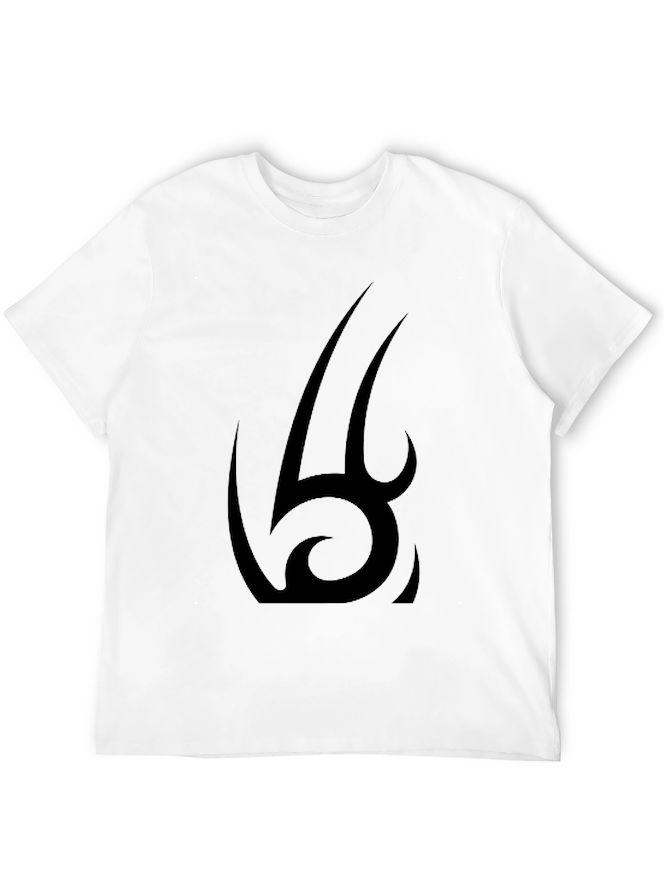 Tribal Graphic Black Tee