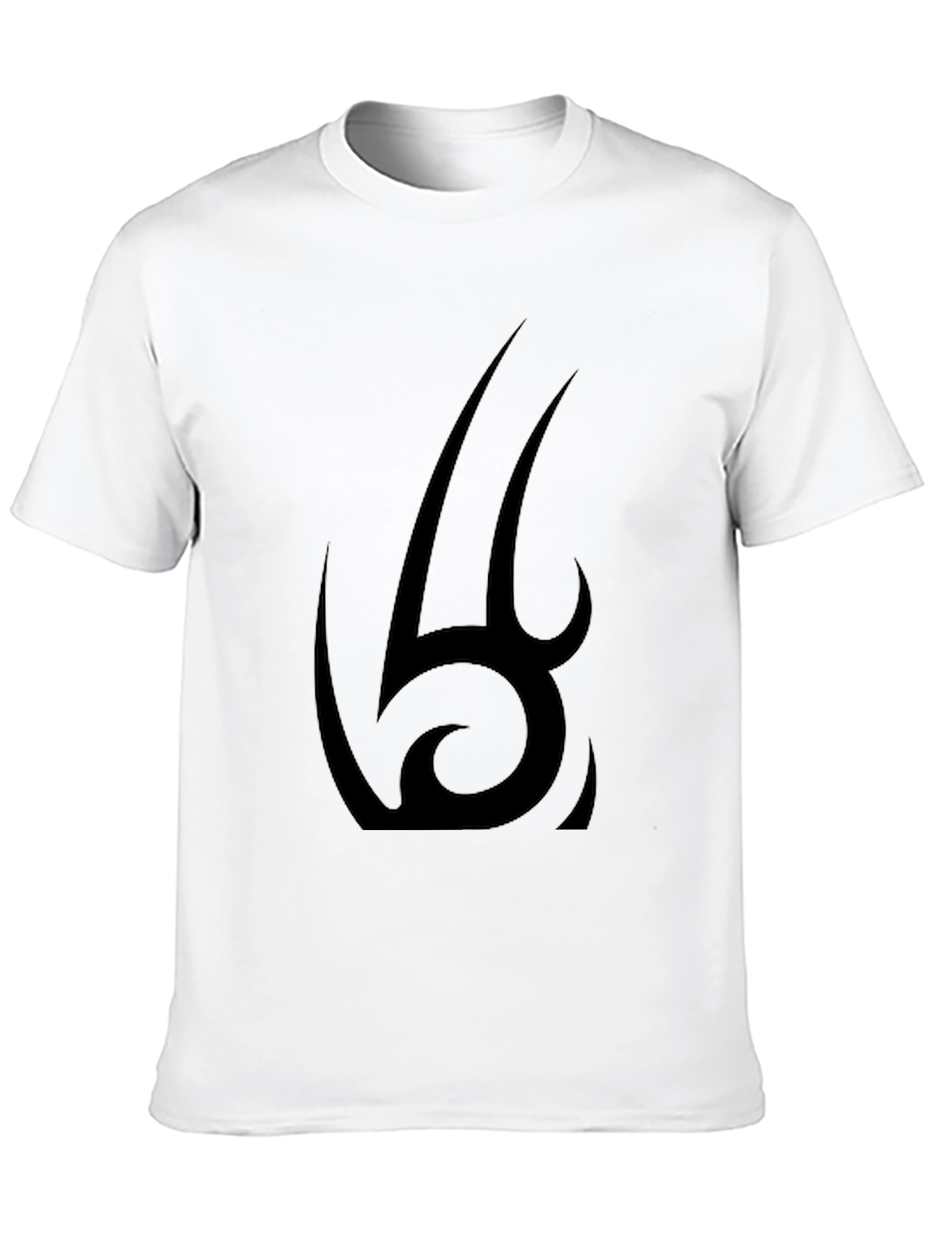 Tribal Graphic Black Tee