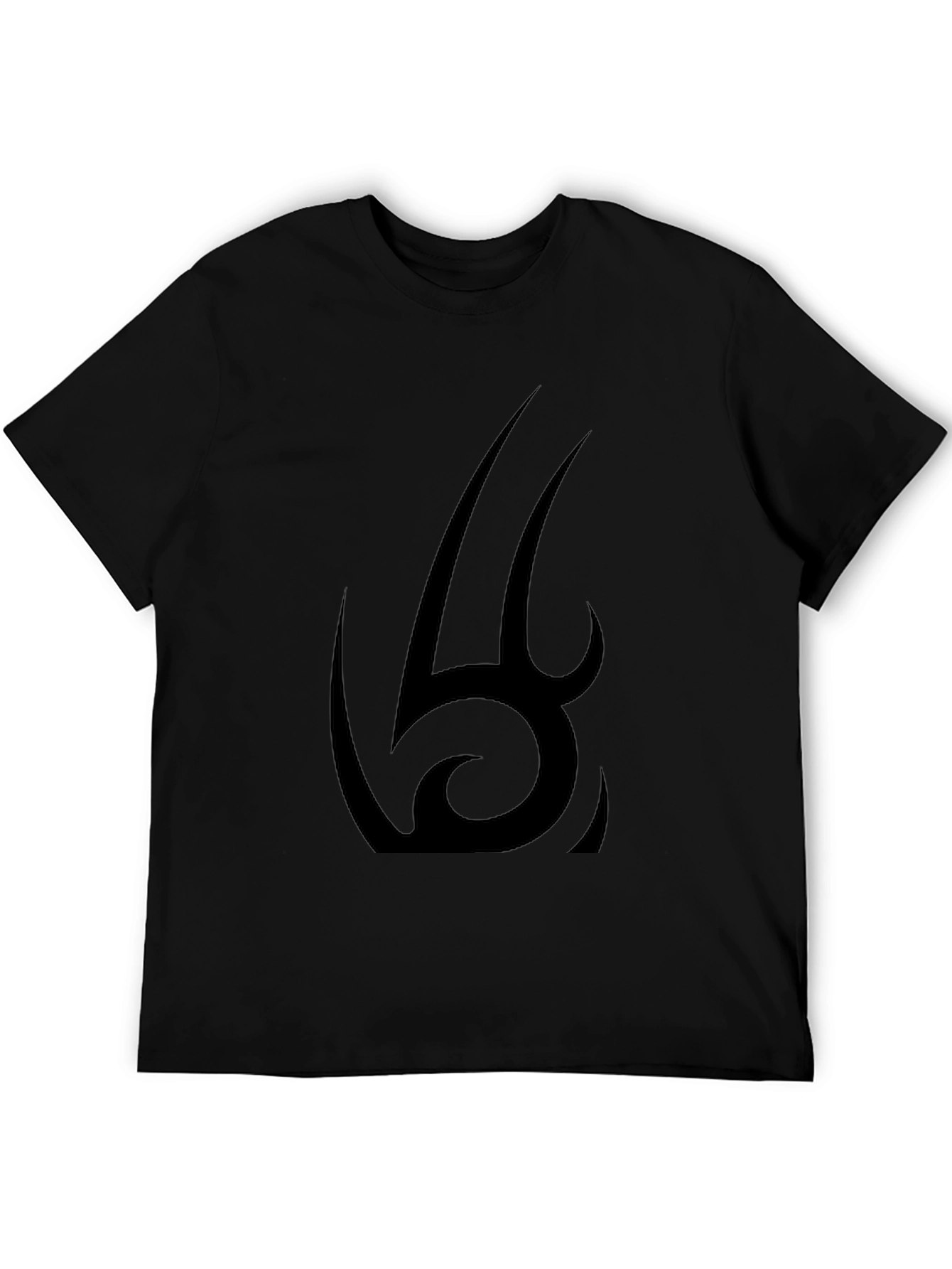Tribal Graphic Black Tee