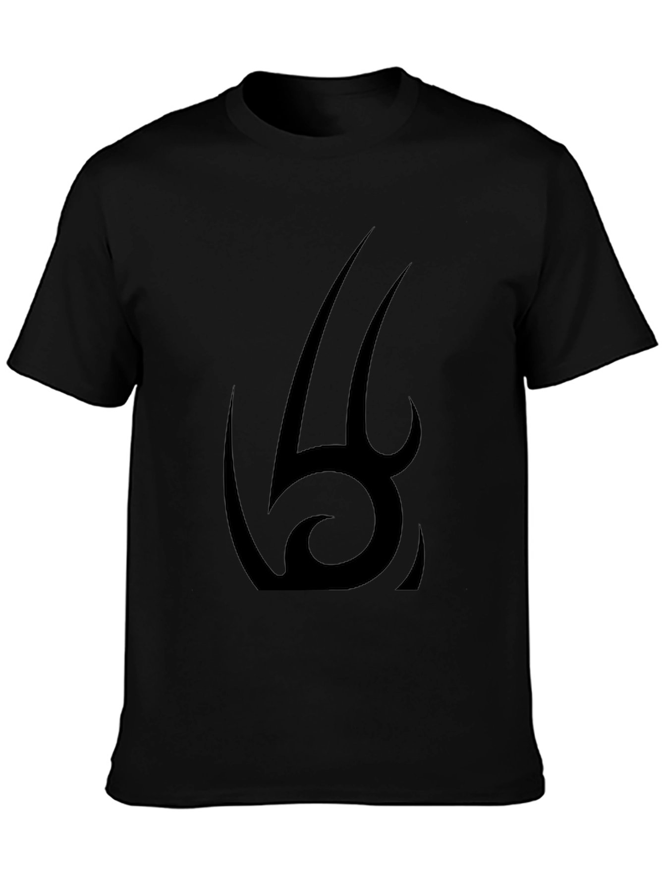 Tribal Graphic Black Tee
