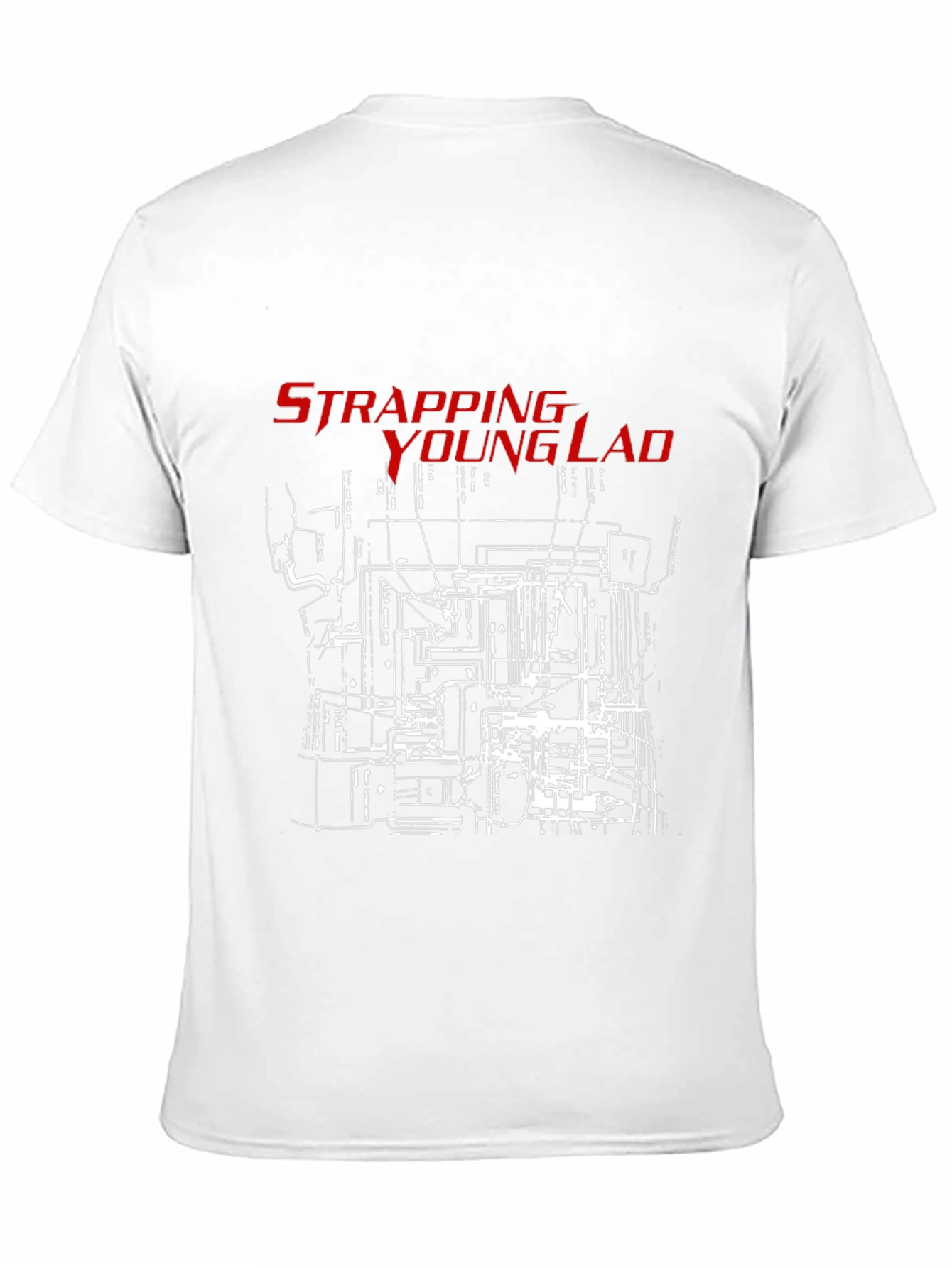 Strapping Young Lad Graphic T-Shirt - Black