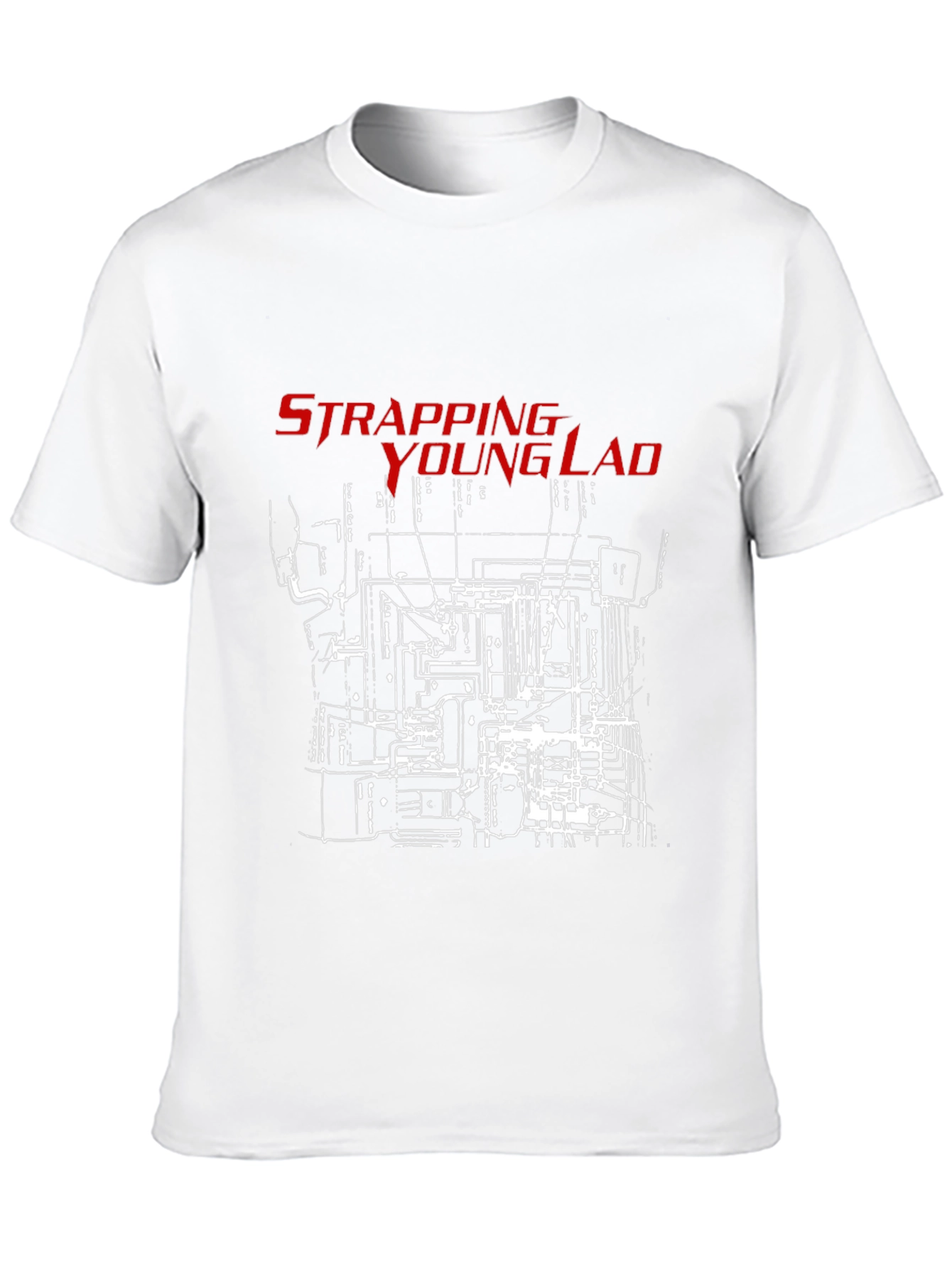 Strapping Young Lad Graphic T-Shirt - Black