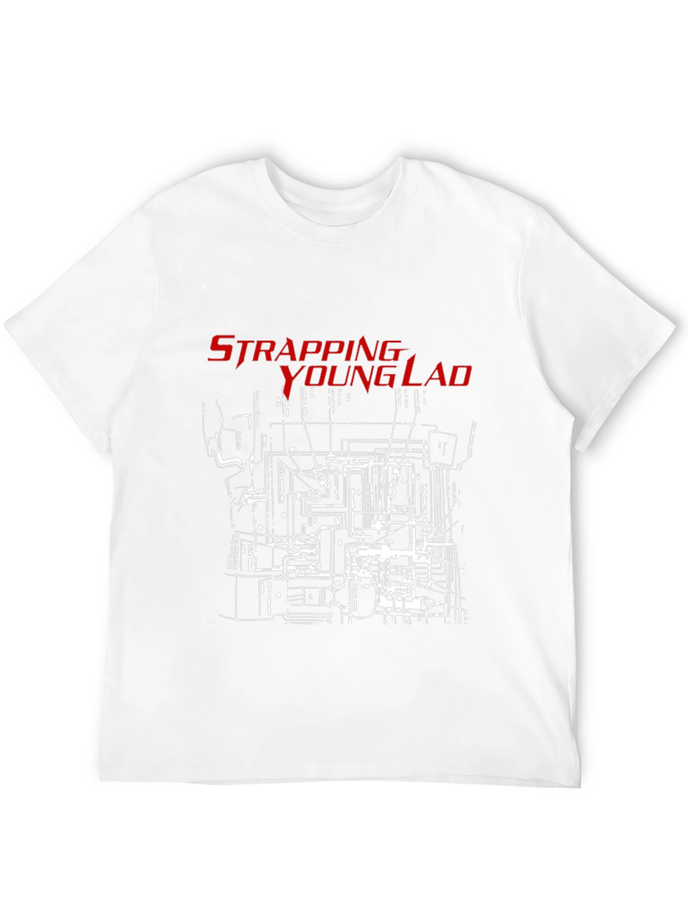 Strapping Young Lad Graphic T-Shirt - Black
