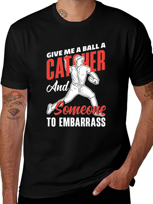 Baseball Catcher Embarrass T-Shirt