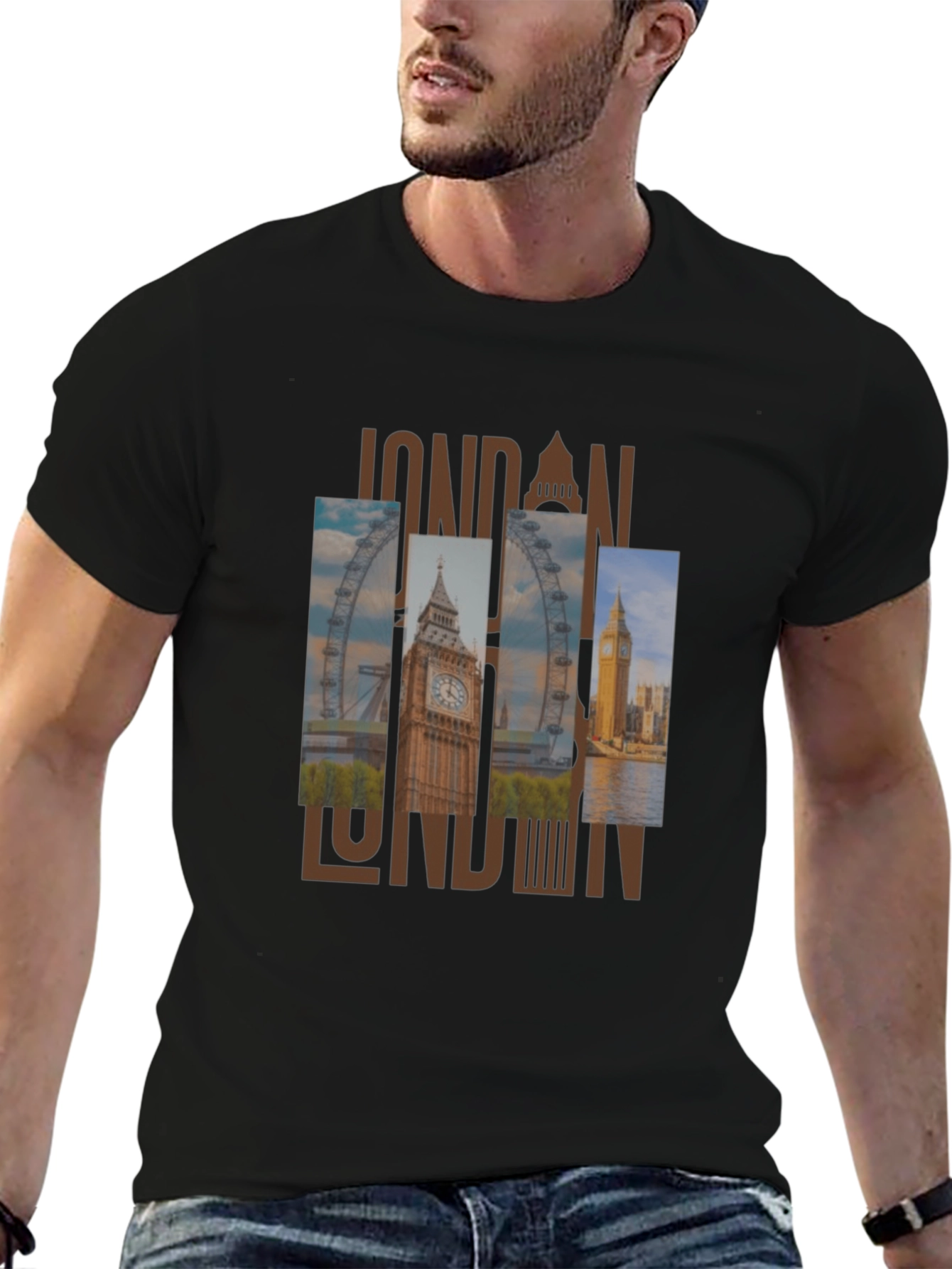 London Landmarks Graphic Tee