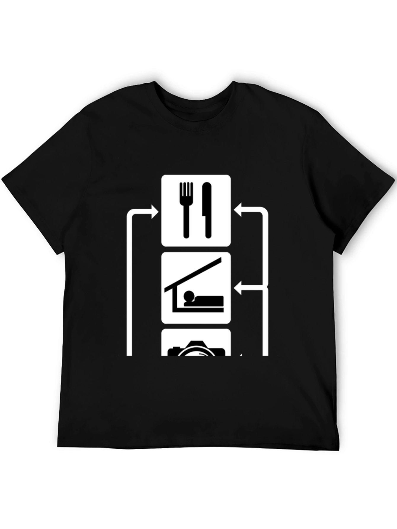 Eat Sleep Photograph T-Shirt