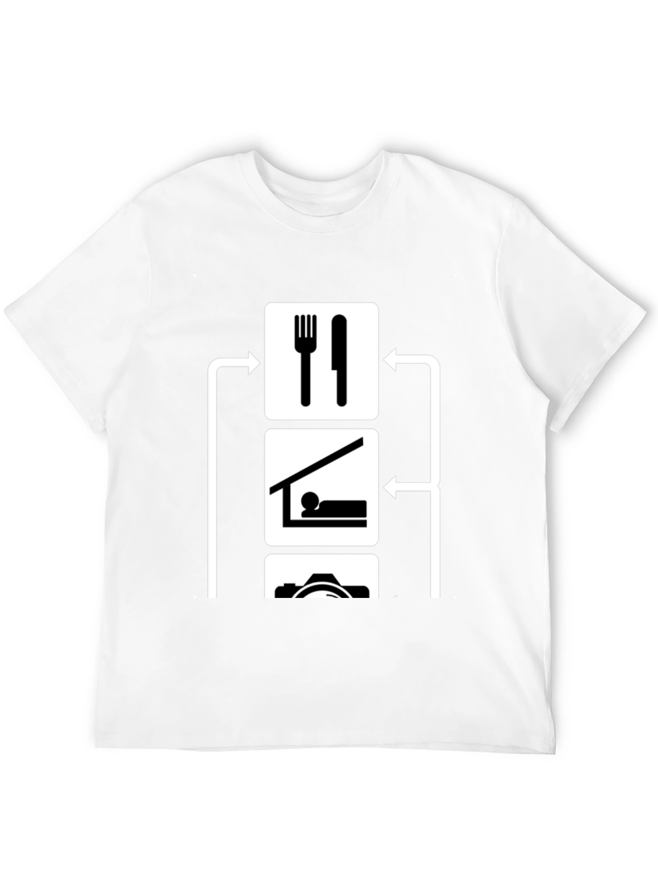 Eat Sleep Photograph T-Shirt