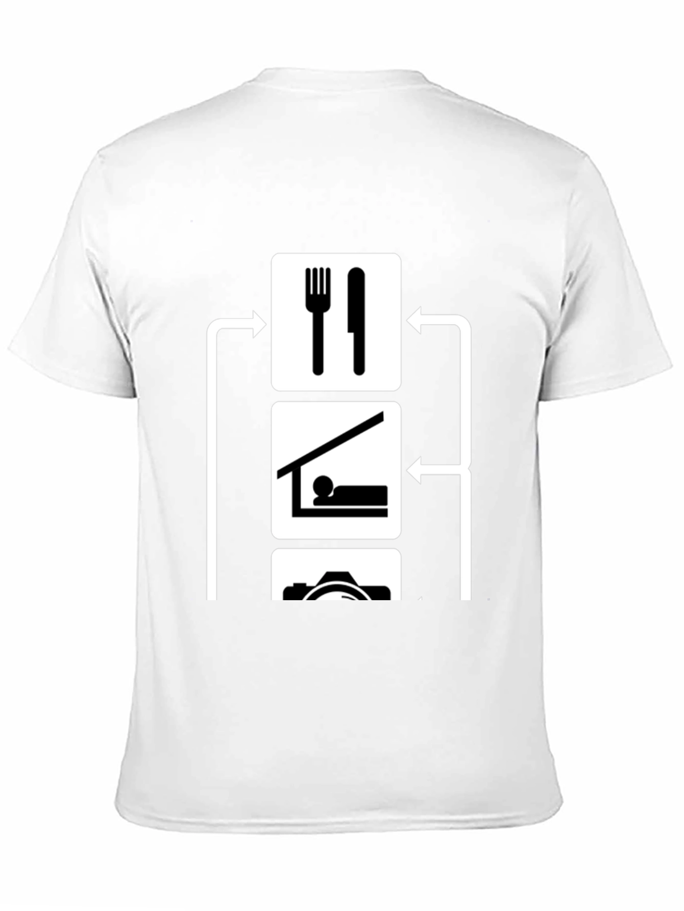 Eat Sleep Photograph T-Shirt