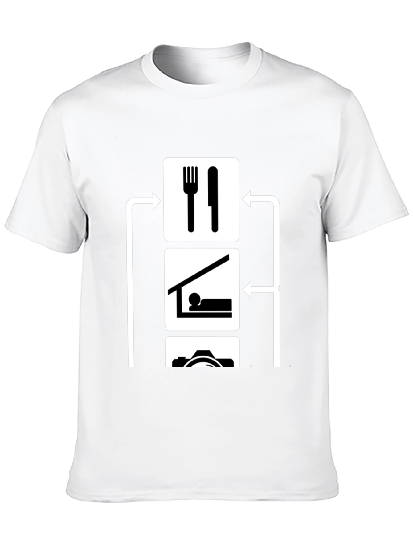 Eat Sleep Photograph T-Shirt