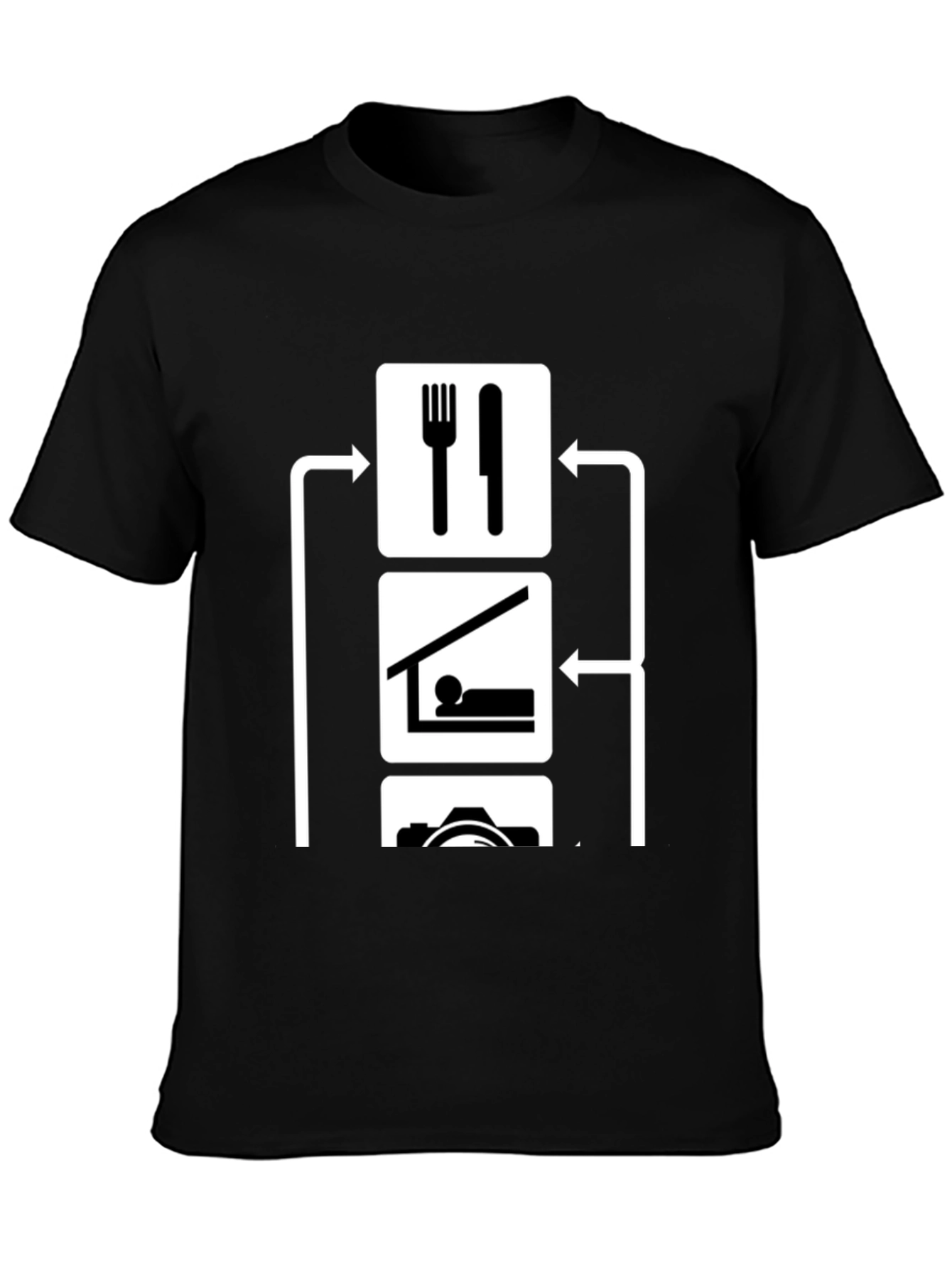 Eat Sleep Photograph T-Shirt