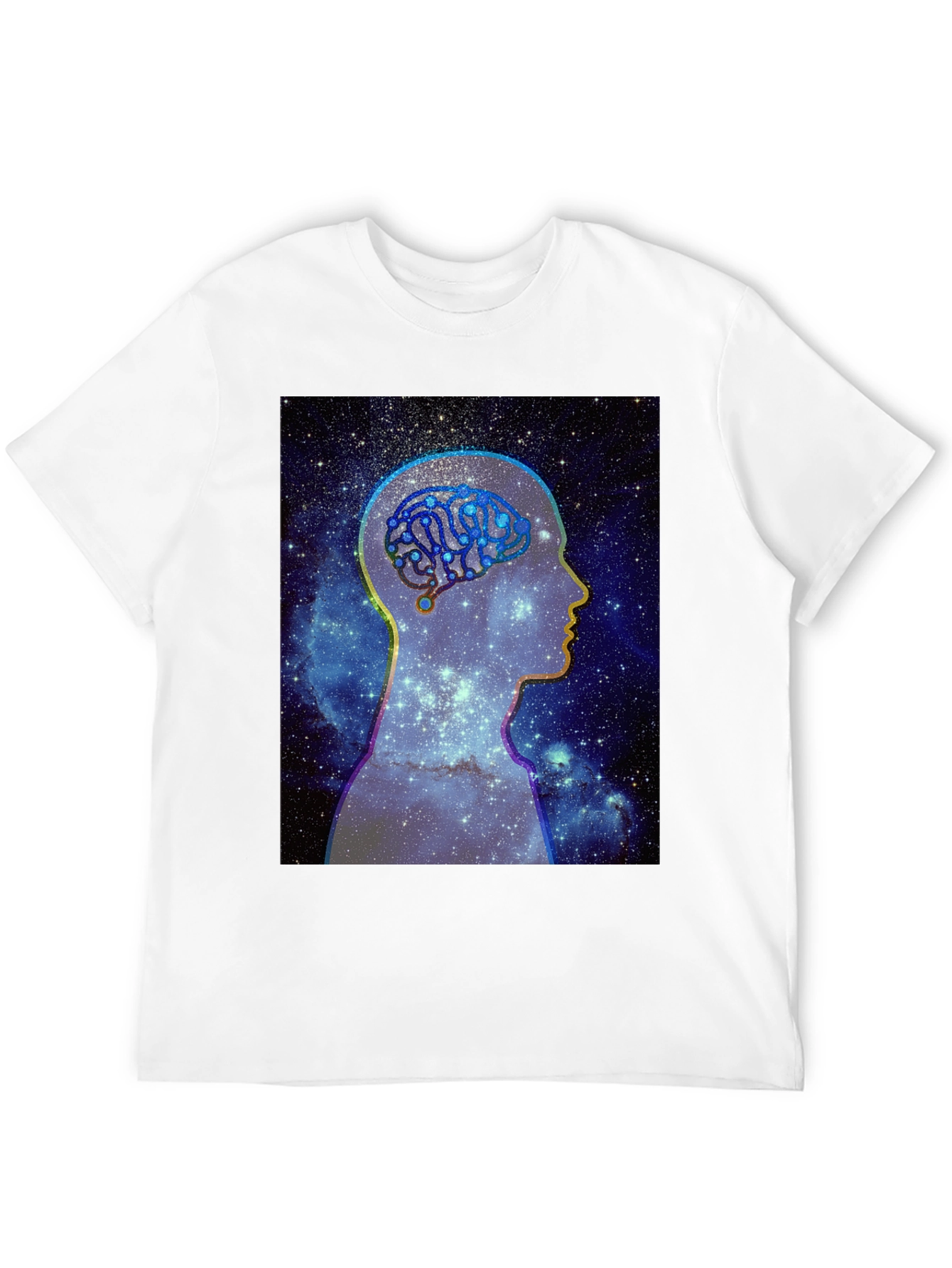 Cosmic Brain T-Shirt - Unisex Black Tee
