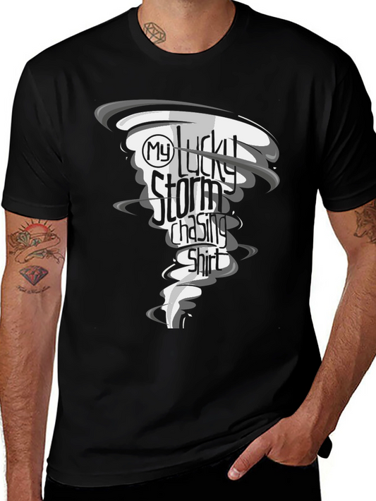 My Lucky Storm Chasing T-Shirt - Tornado Graphic Tee