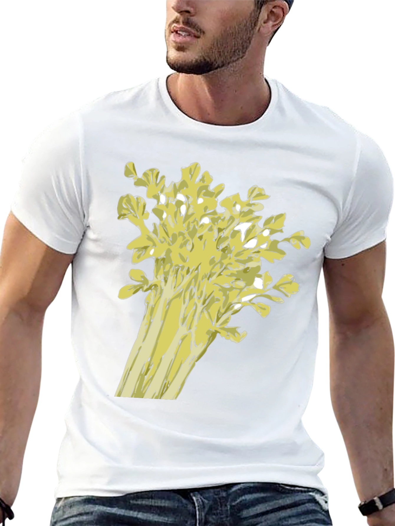 Celery Graphic Tee - Quirky & Fun!