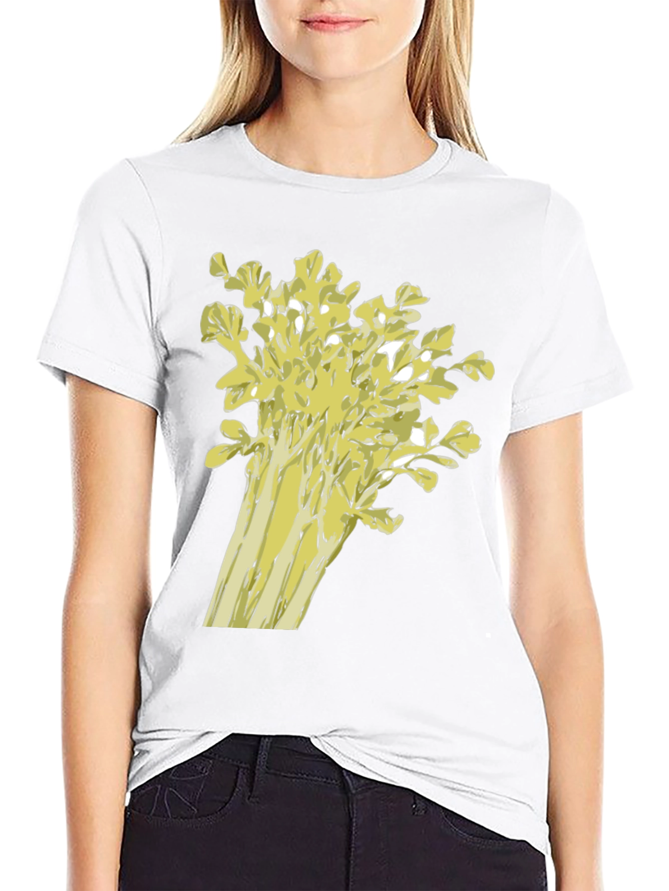 Celery Graphic Tee - Quirky & Fun!