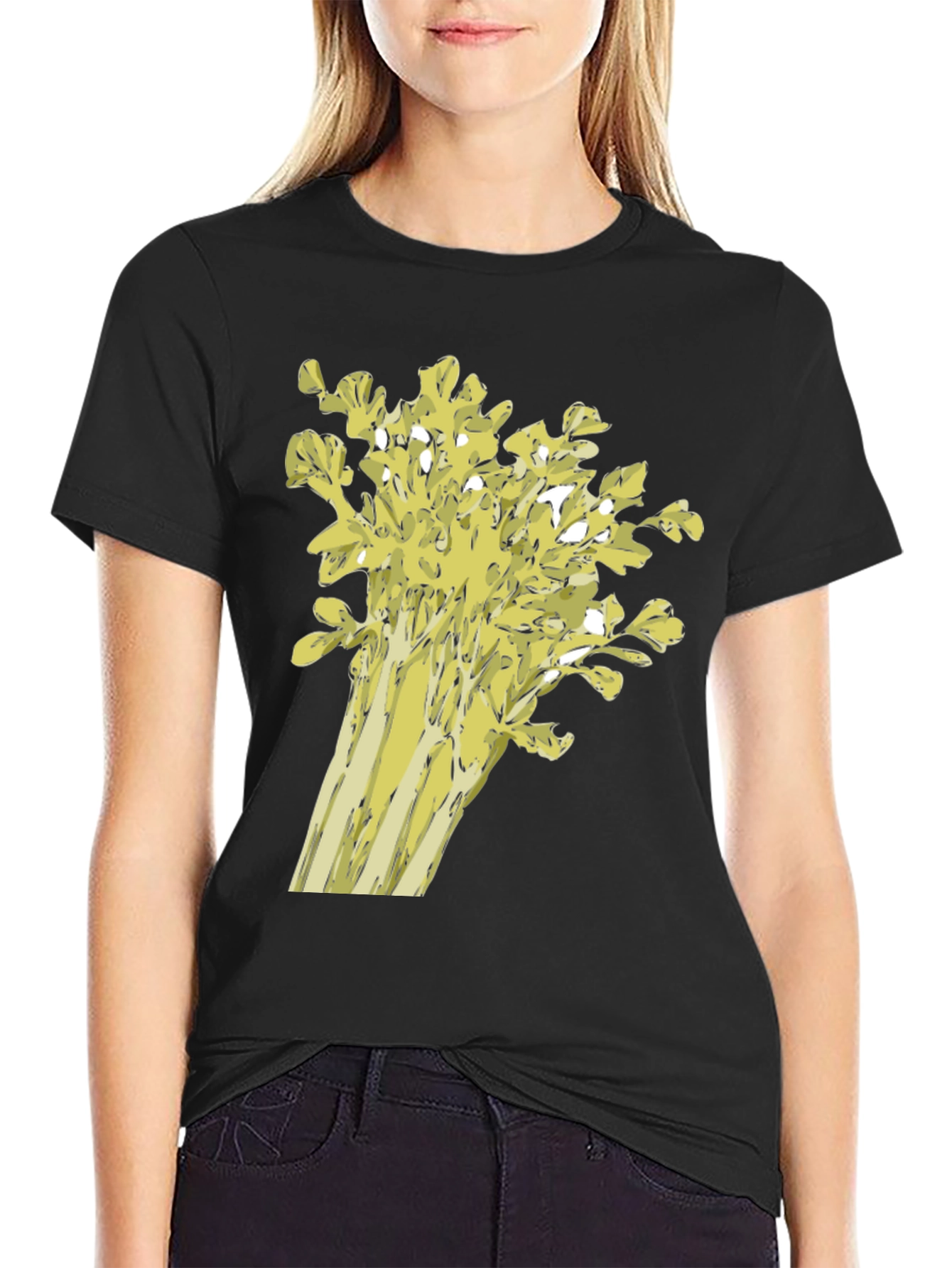 Celery Graphic Tee - Quirky & Fun!