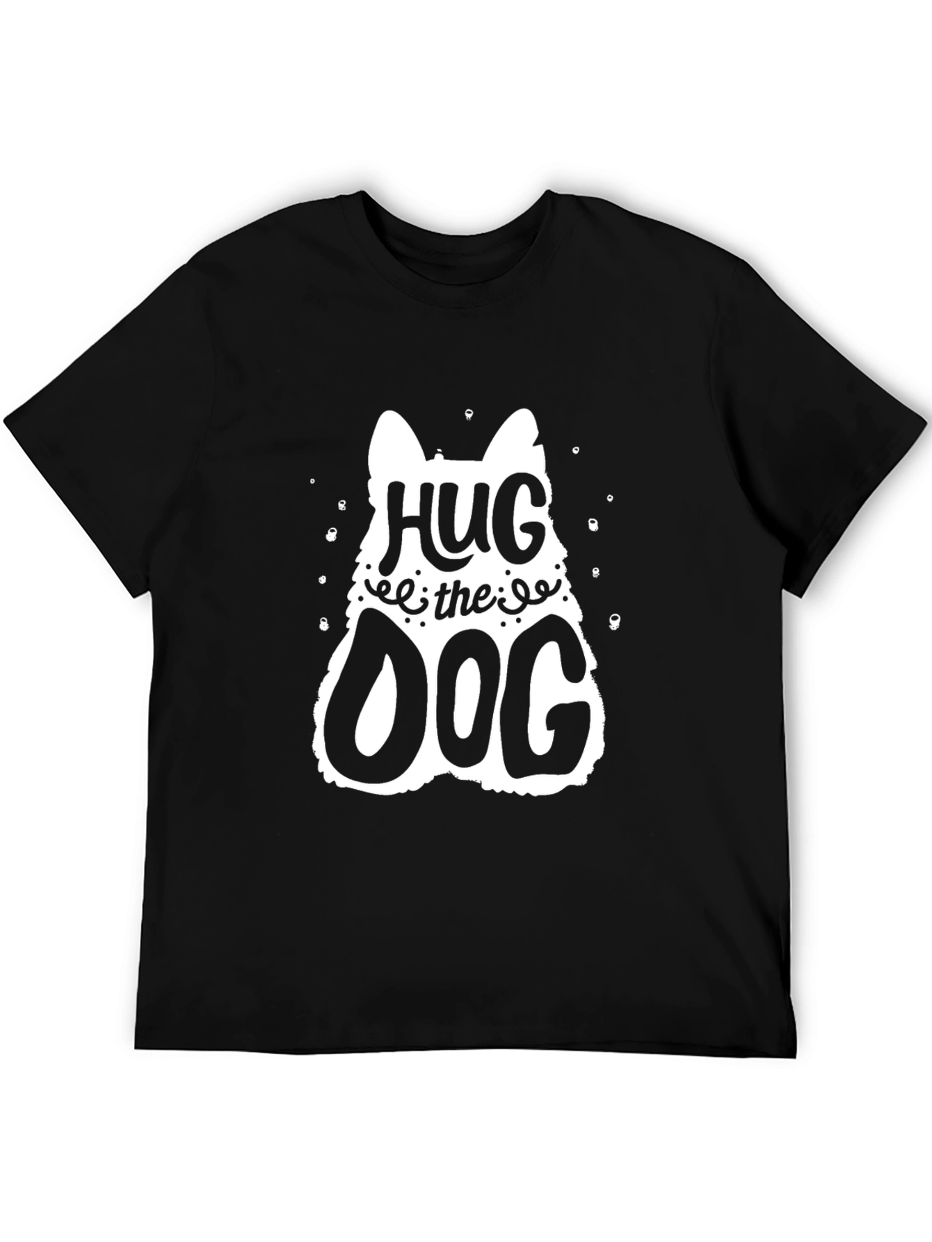 Hug the Dog Graphic T-Shirt