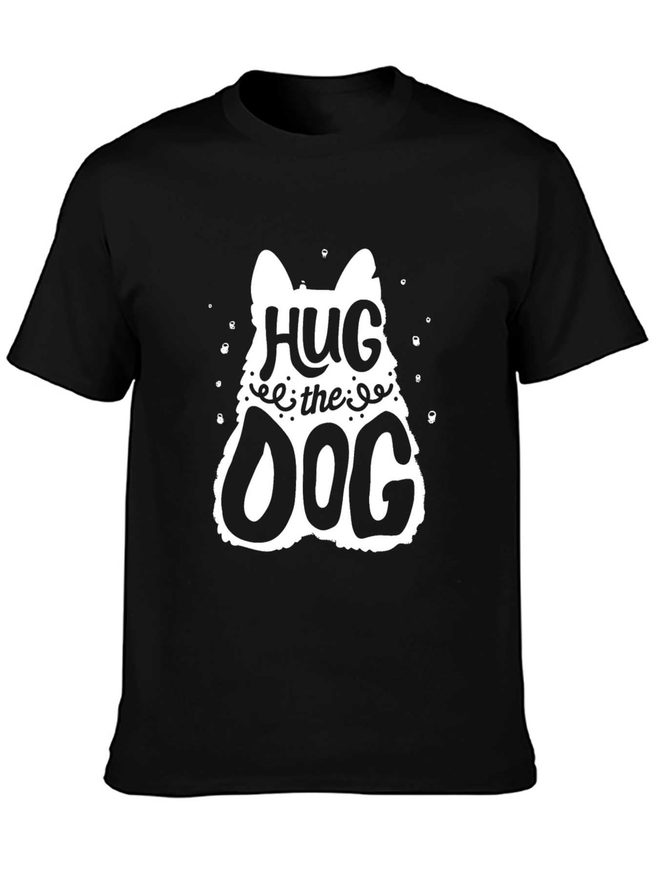 Hug the Dog Graphic T-Shirt