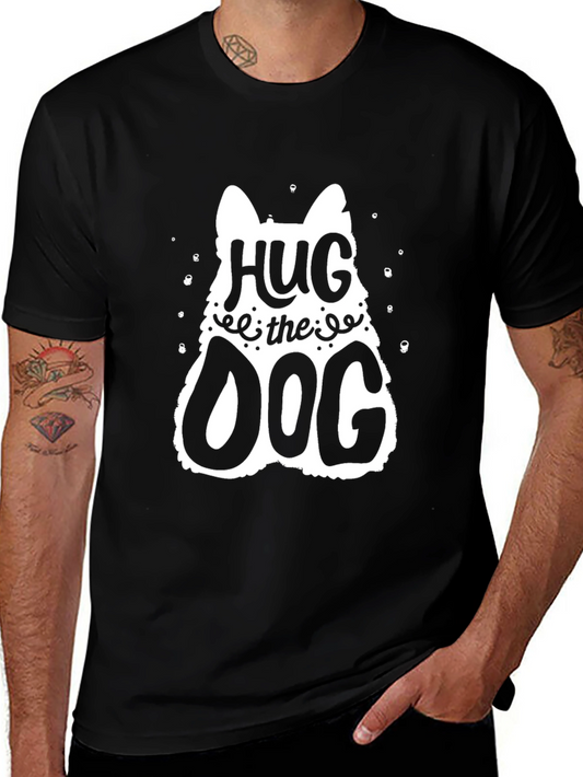 Hug the Dog Graphic T-Shirt