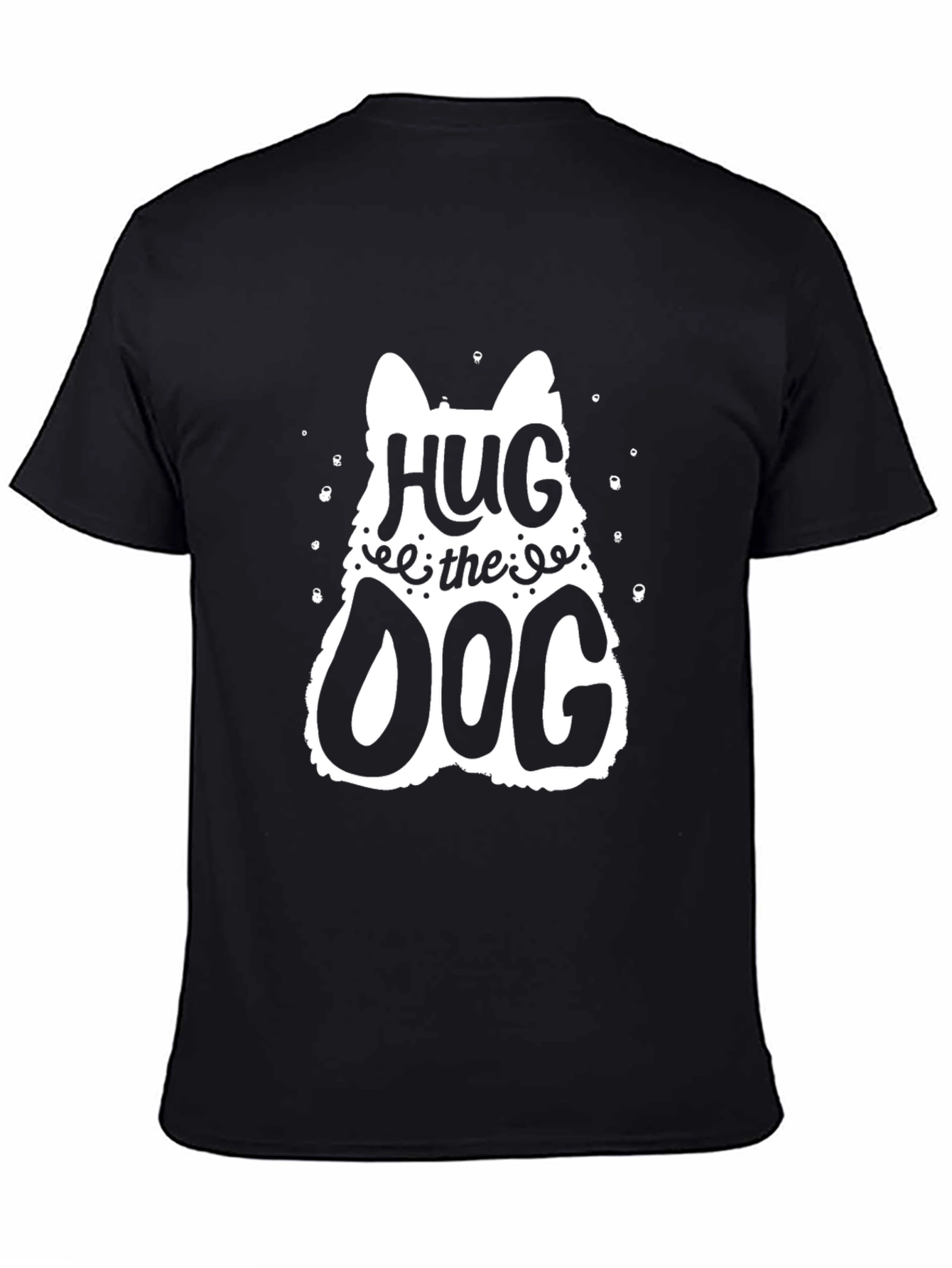 Hug the Dog Graphic T-Shirt