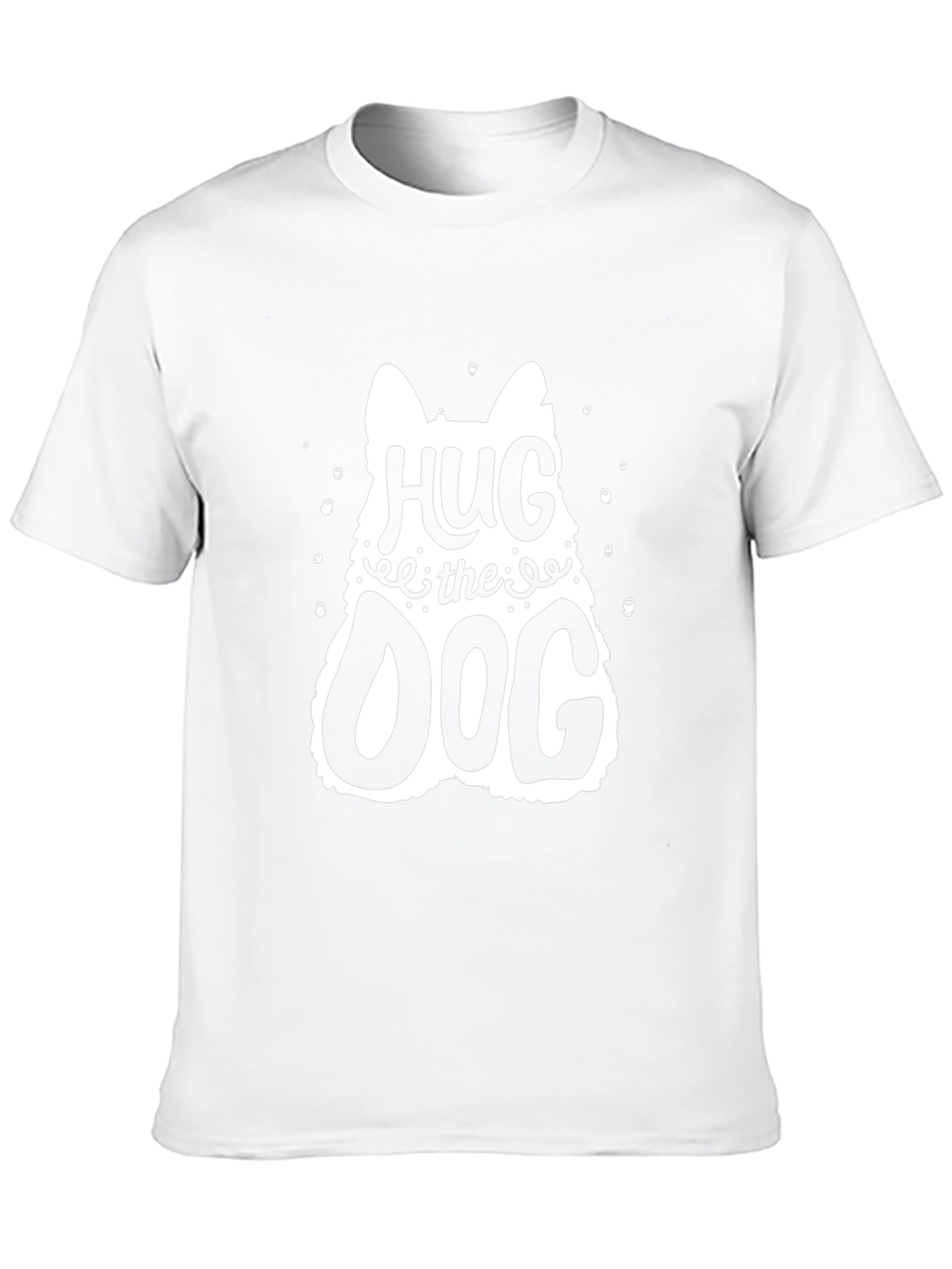 Hug the Dog Graphic T-Shirt