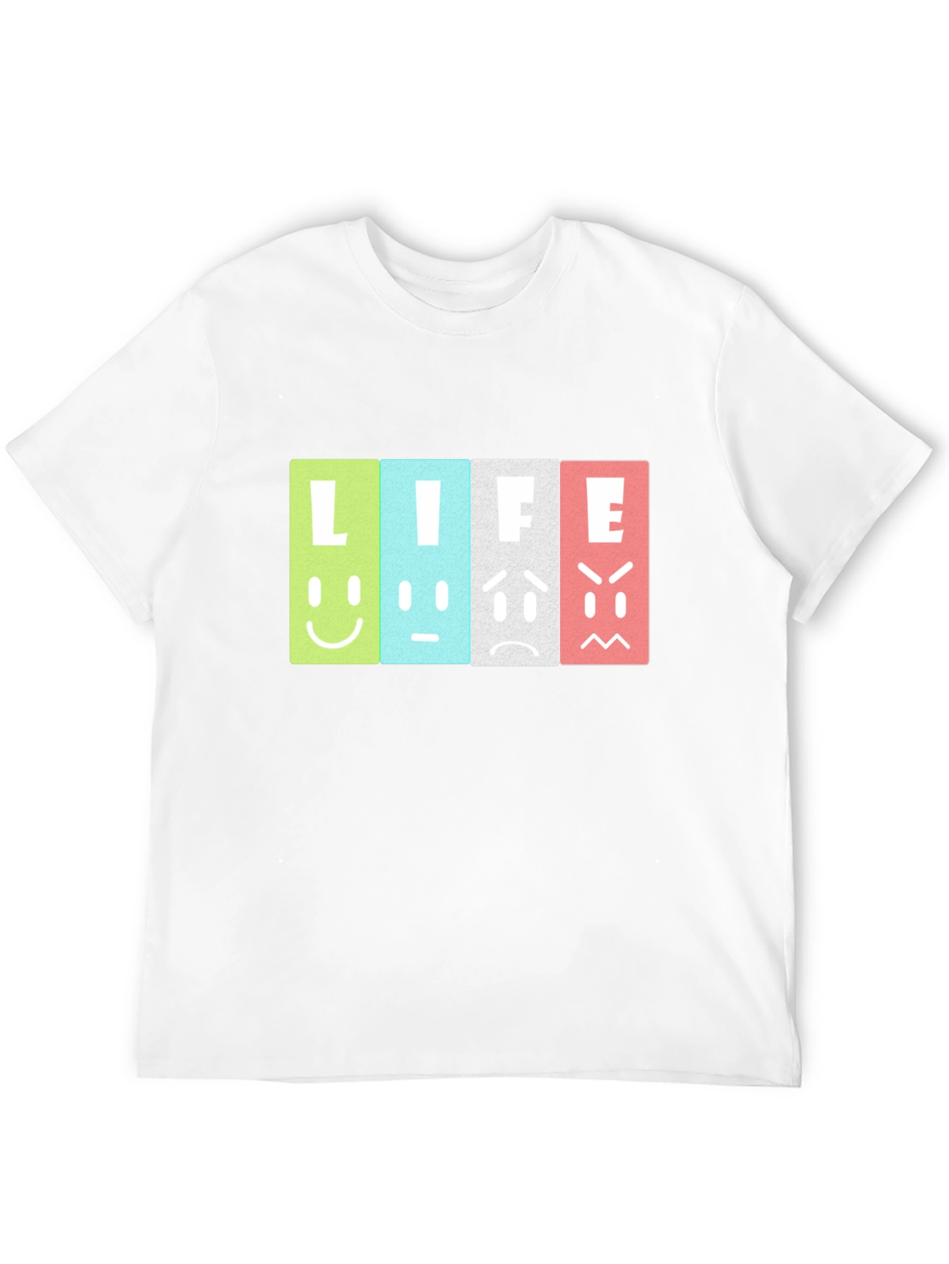 Life Moods Graphic Tee - Black Unisex T-Shirt