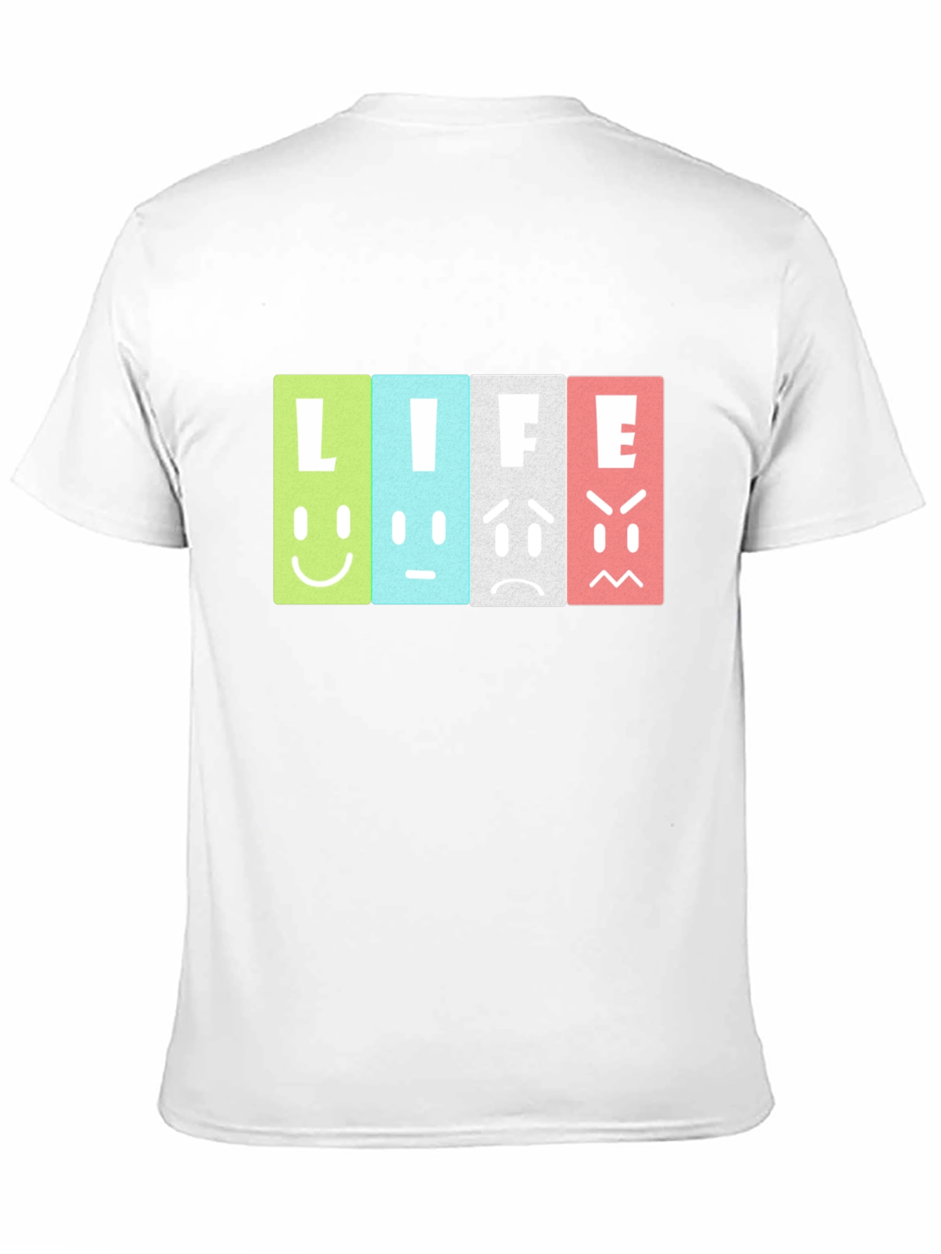 Life Moods Graphic Tee - Black Unisex T-Shirt