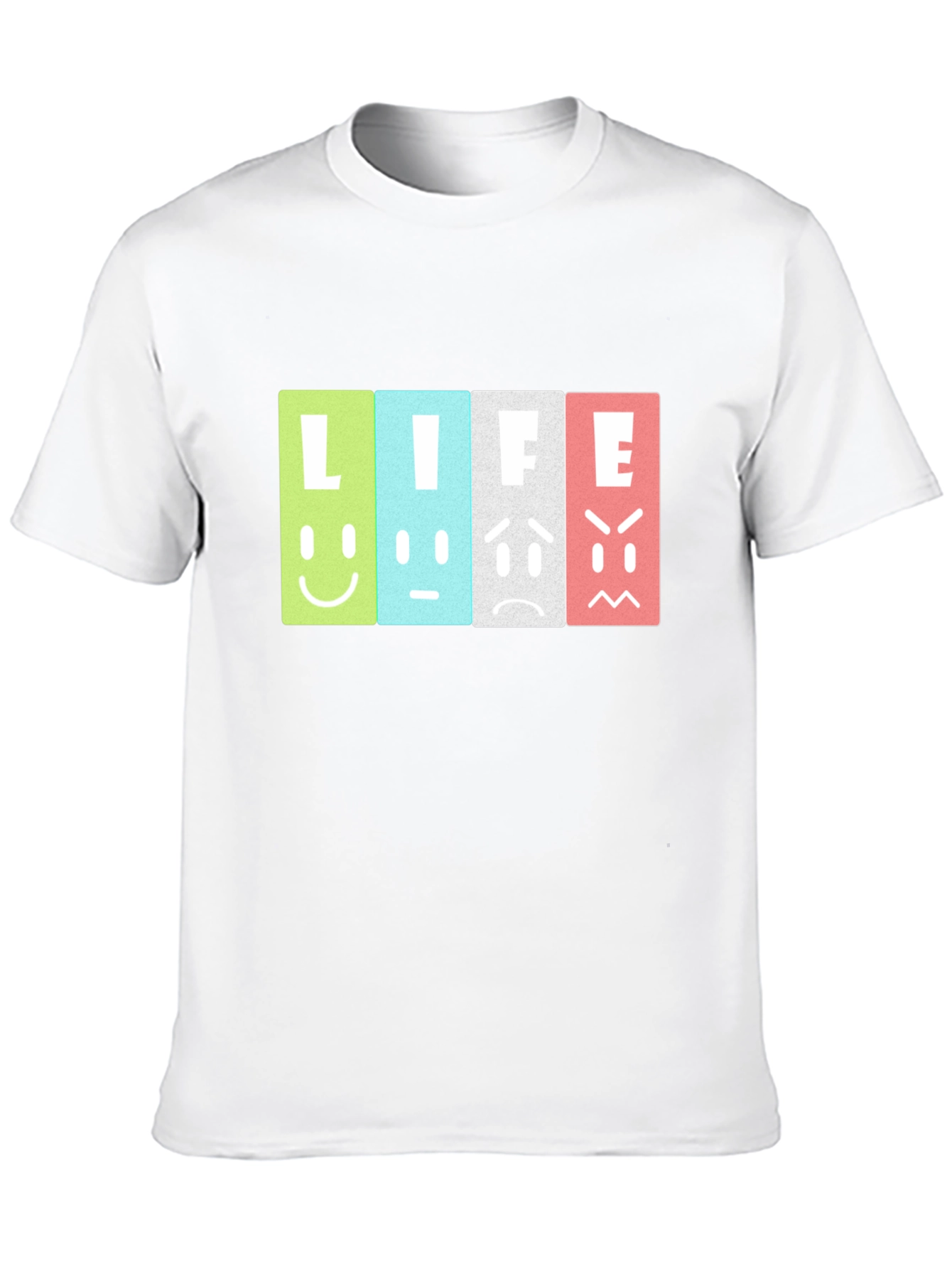 Life Moods Graphic Tee - Black Unisex T-Shirt