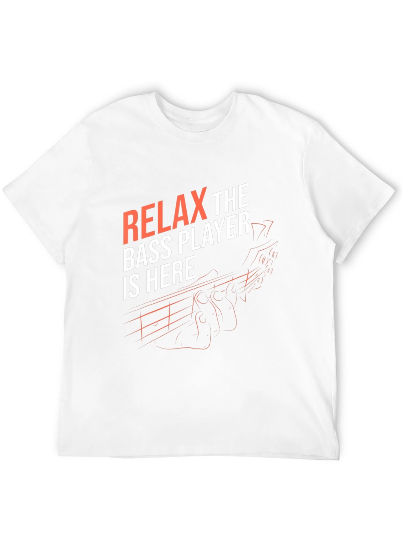 Relax Bass Player Graphic T-Shirt