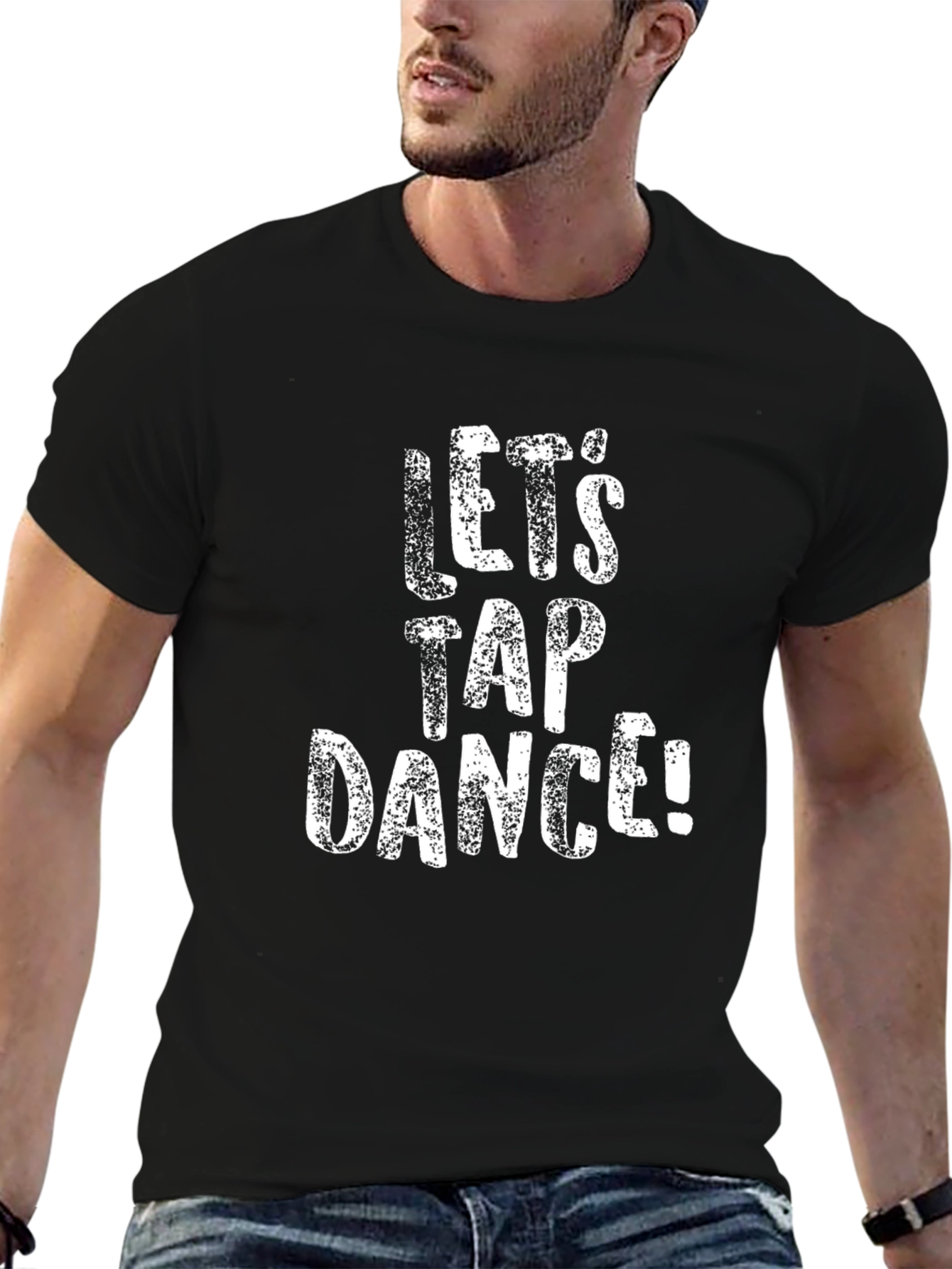 Lets Tap Dance Black T-Shirt
