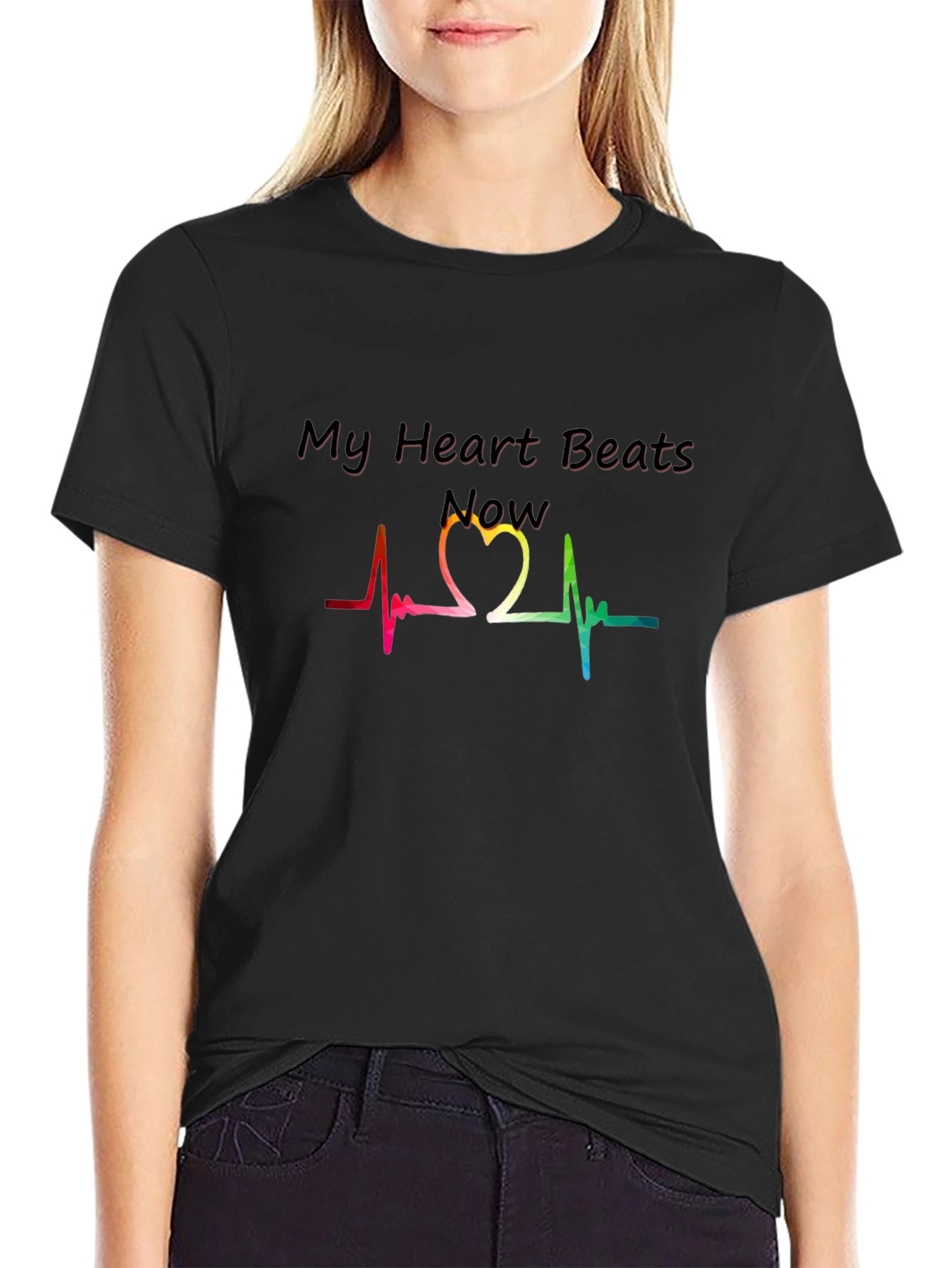 My Heart Beats Now Graphic Tee