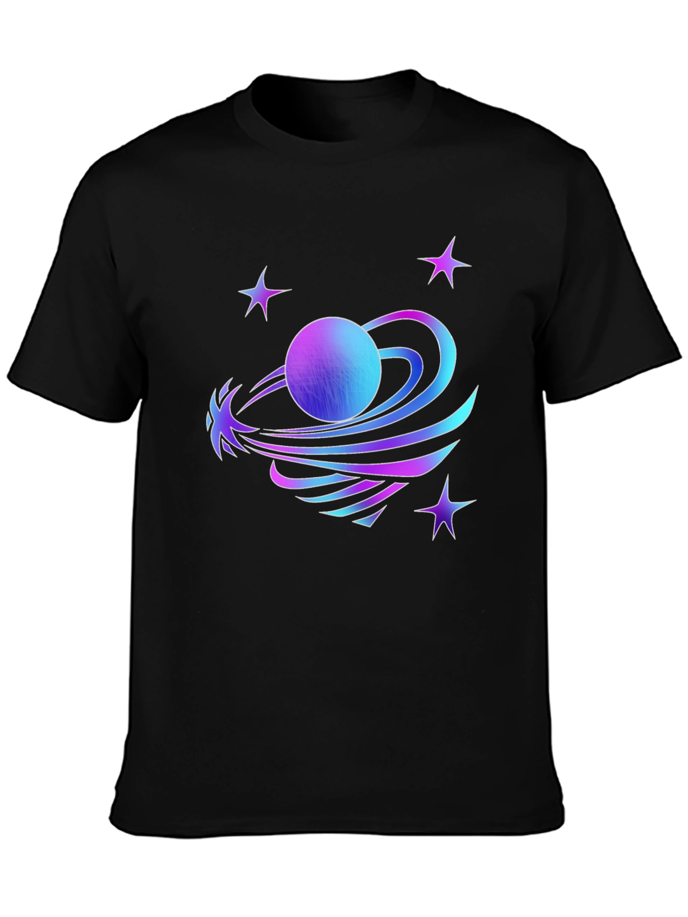 Galaxy Graphic Tee - Stylish Space Print
