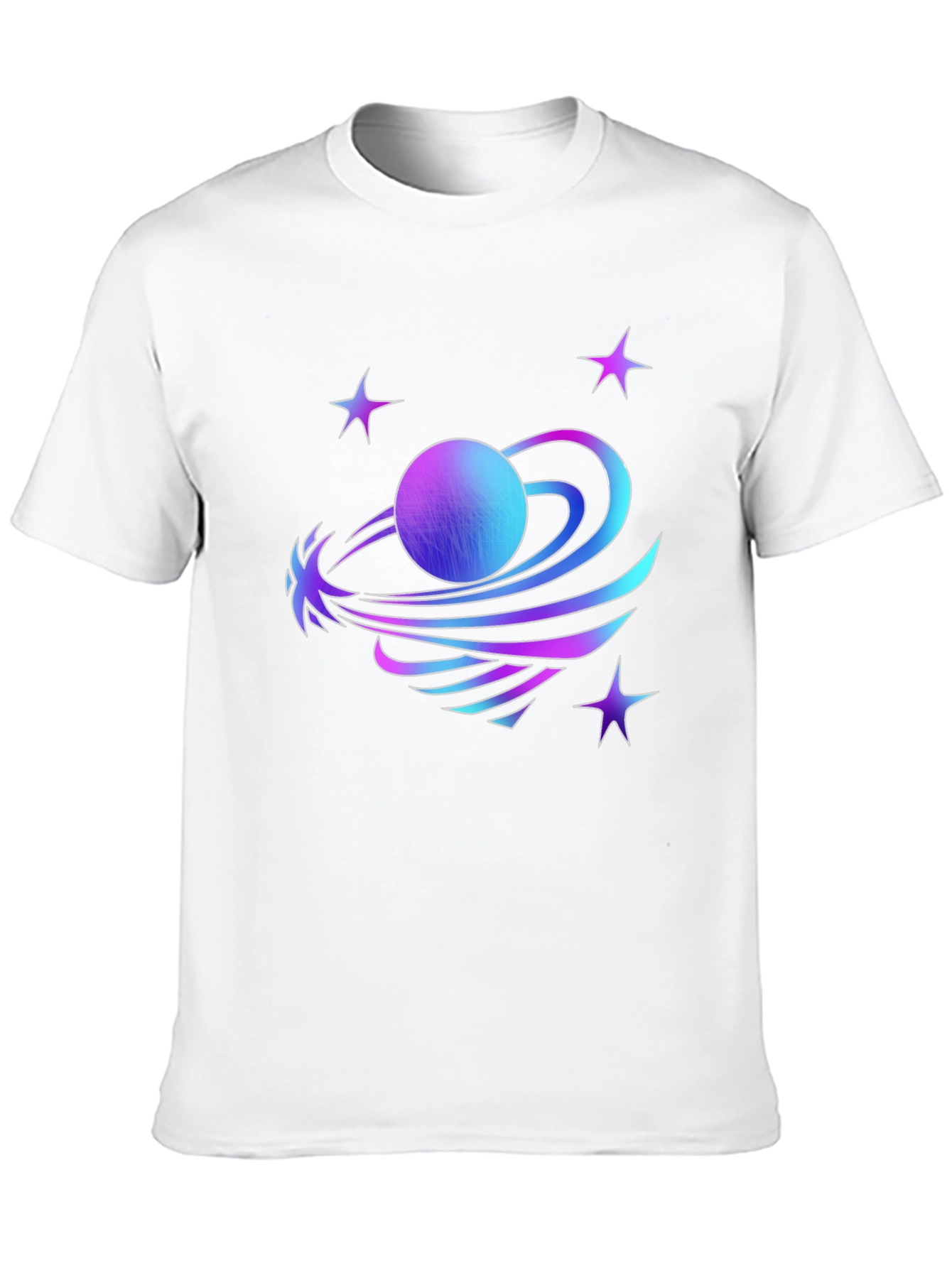 Galaxy Graphic Tee - Stylish Space Print