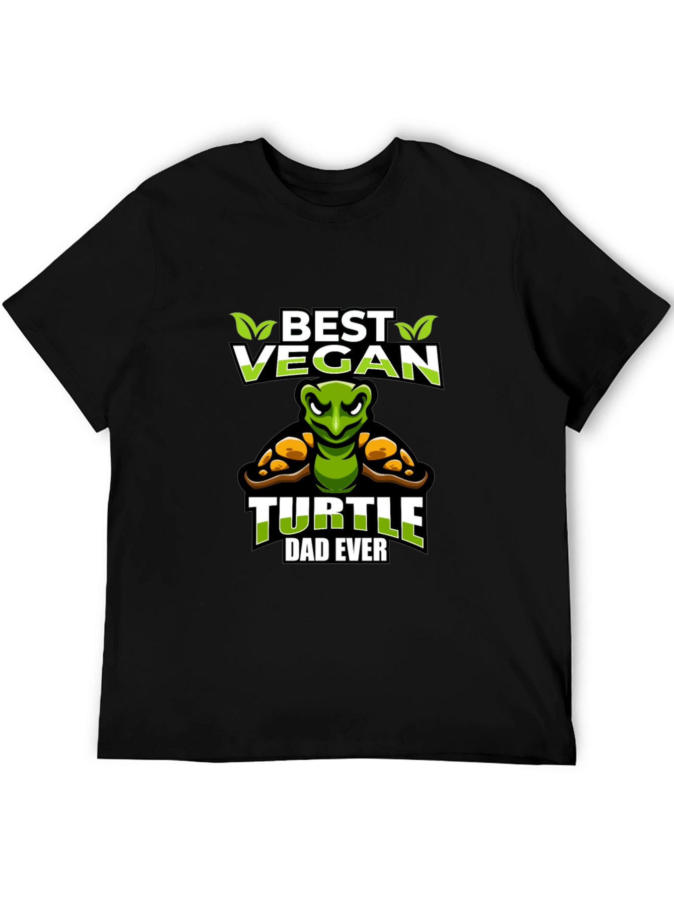 Best Vegan Turtle Dad Ever T-Shirt