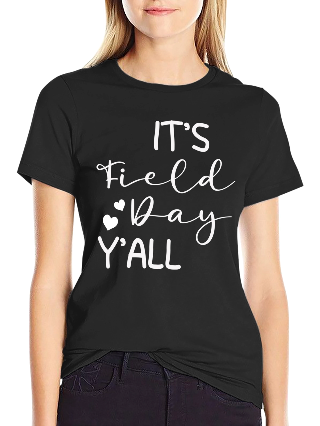 Its Field Day YAll T-Shirt - Fun Black Tee