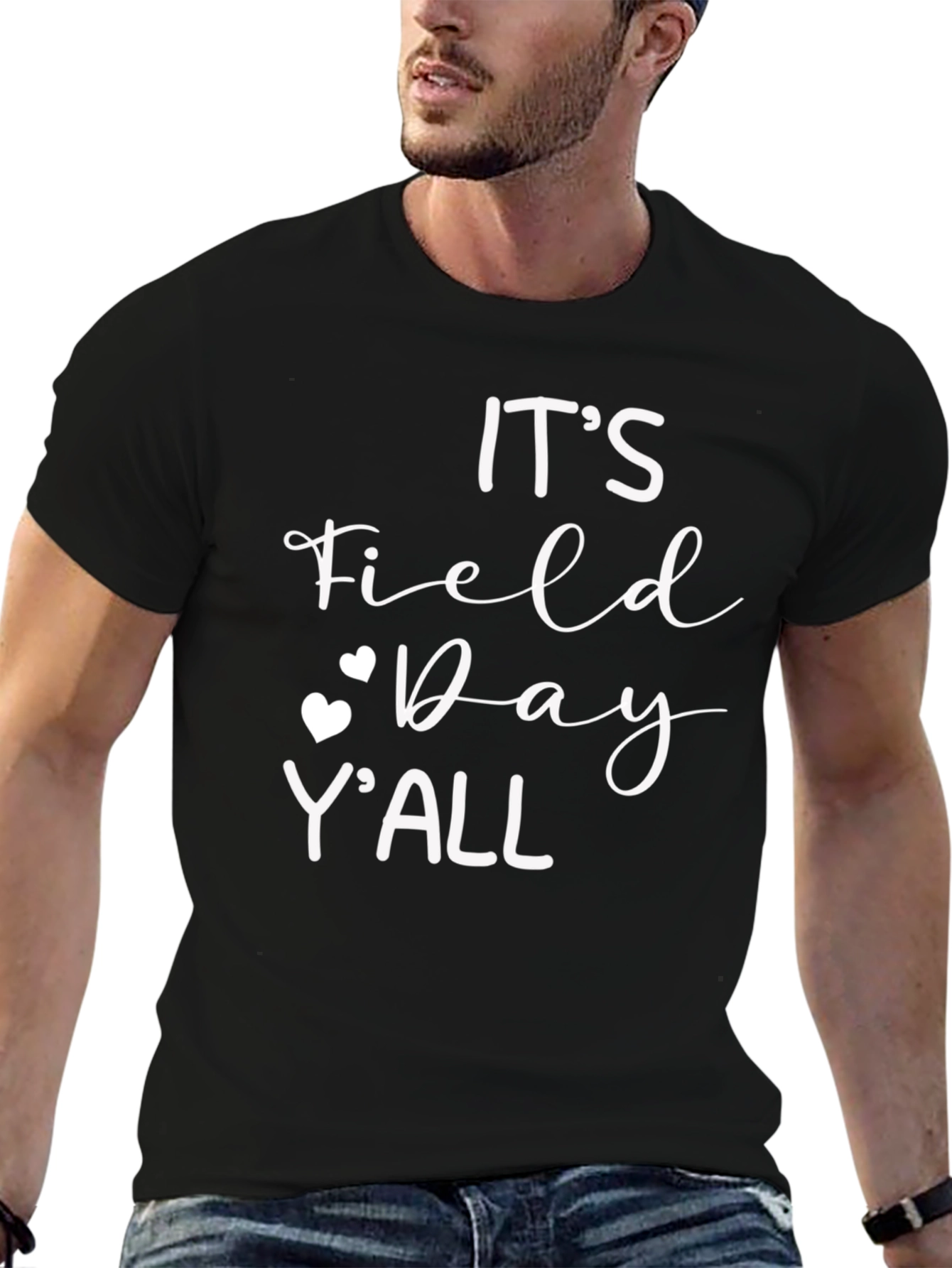 Its Field Day YAll T-Shirt - Fun Black Tee