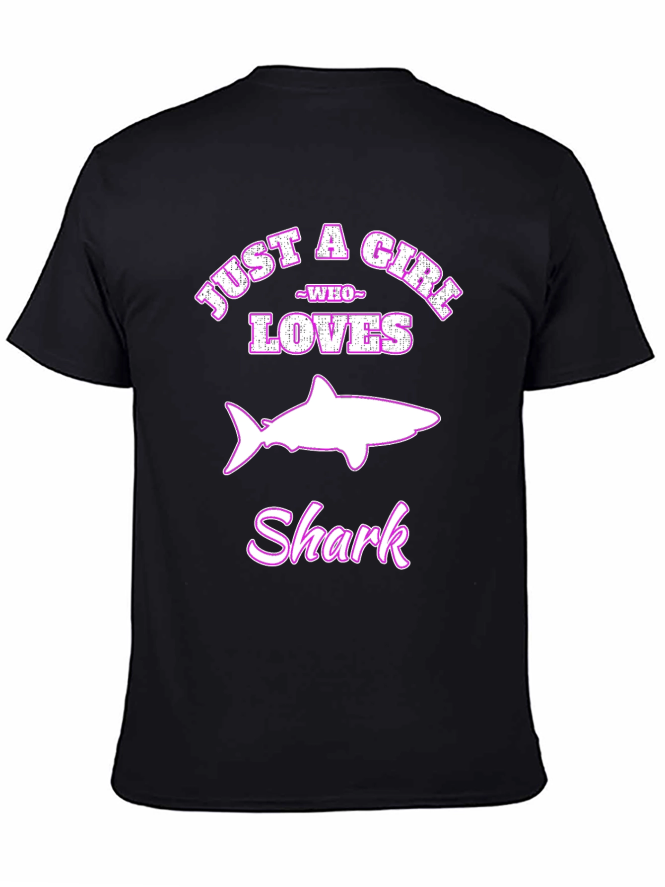 Just a Girl Who Loves Sharks T-Shirt