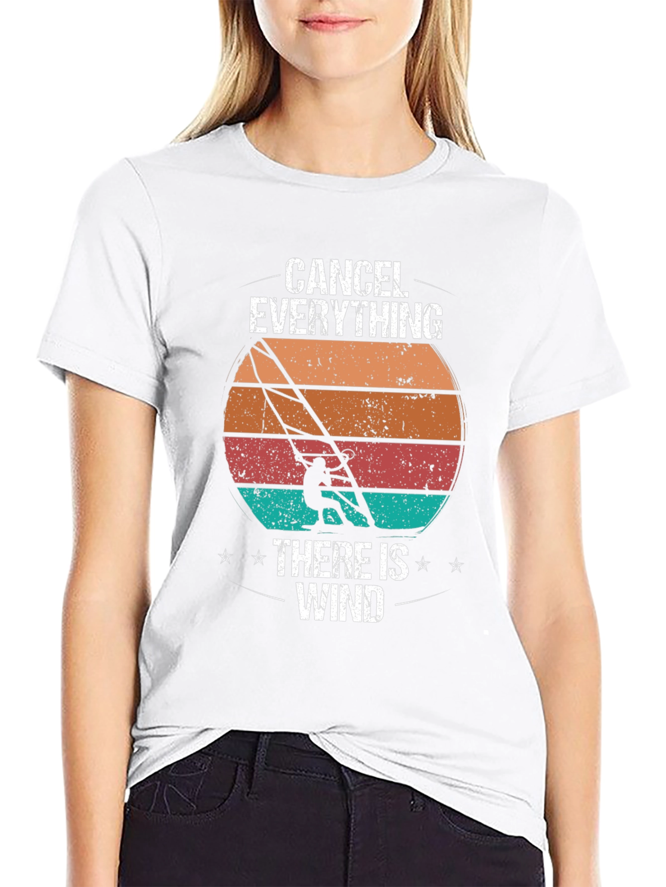 Cancel Everything Windsurfing T-Shirt