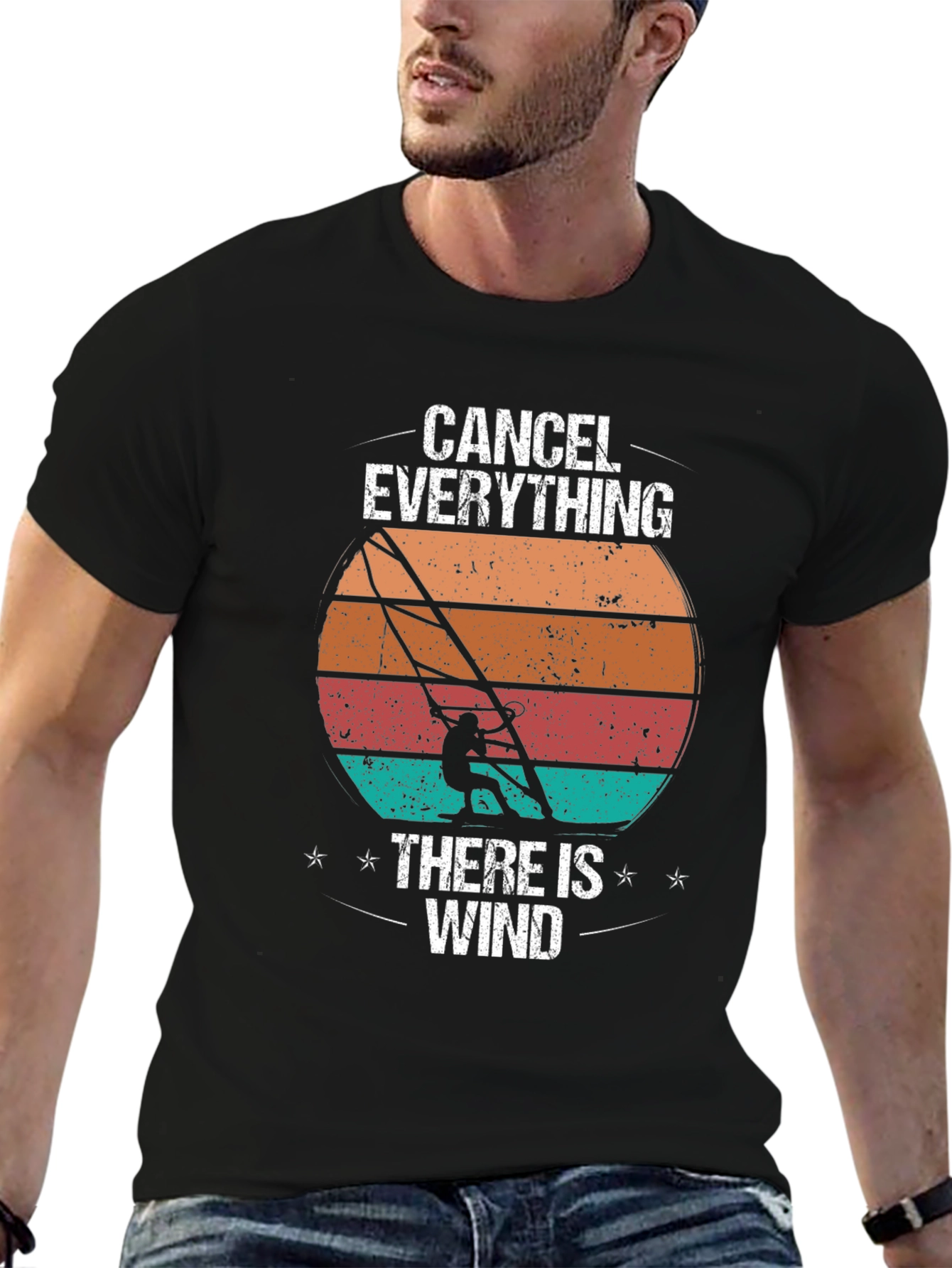 Cancel Everything Windsurfing T-Shirt