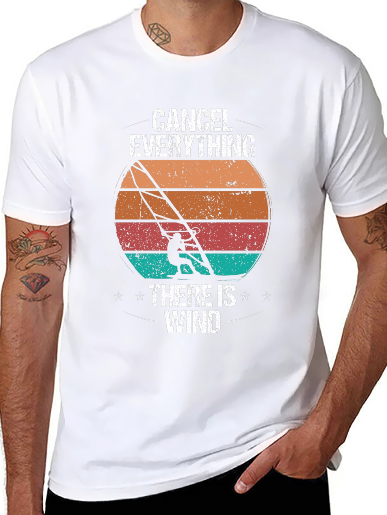 Cancel Everything Windsurfing T-Shirt